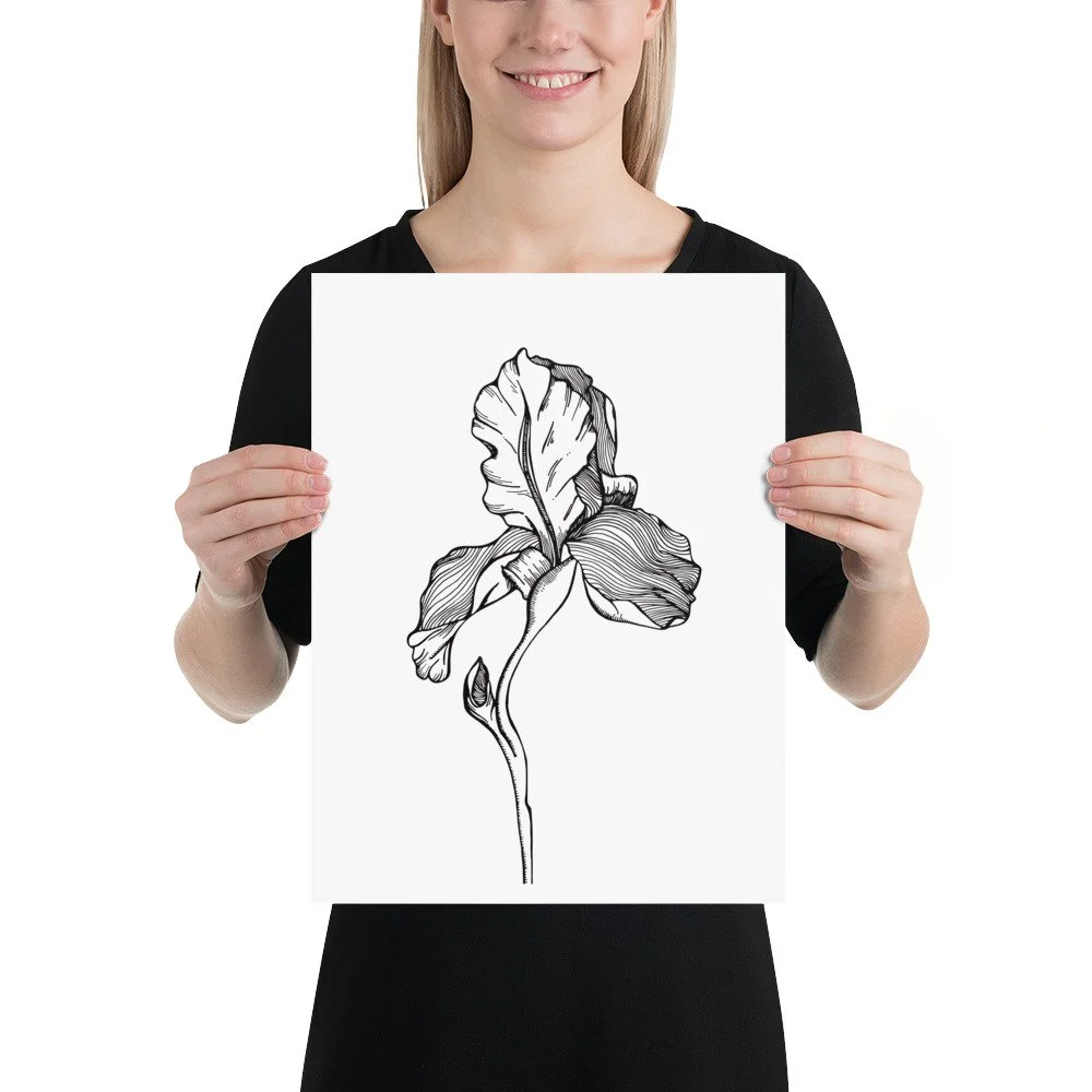 Iris Print