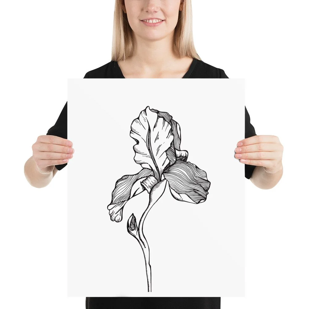 Iris Print