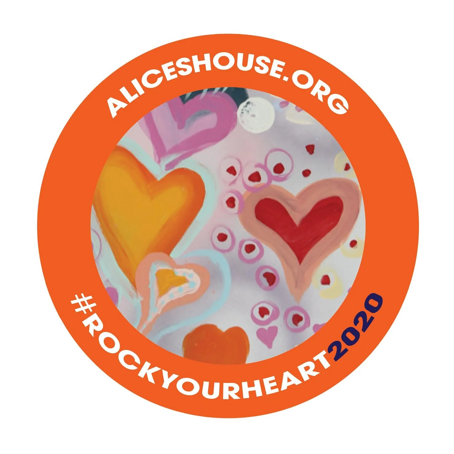 Stickers included in the participant packets are fashioned after the artwork in Alice’s House.