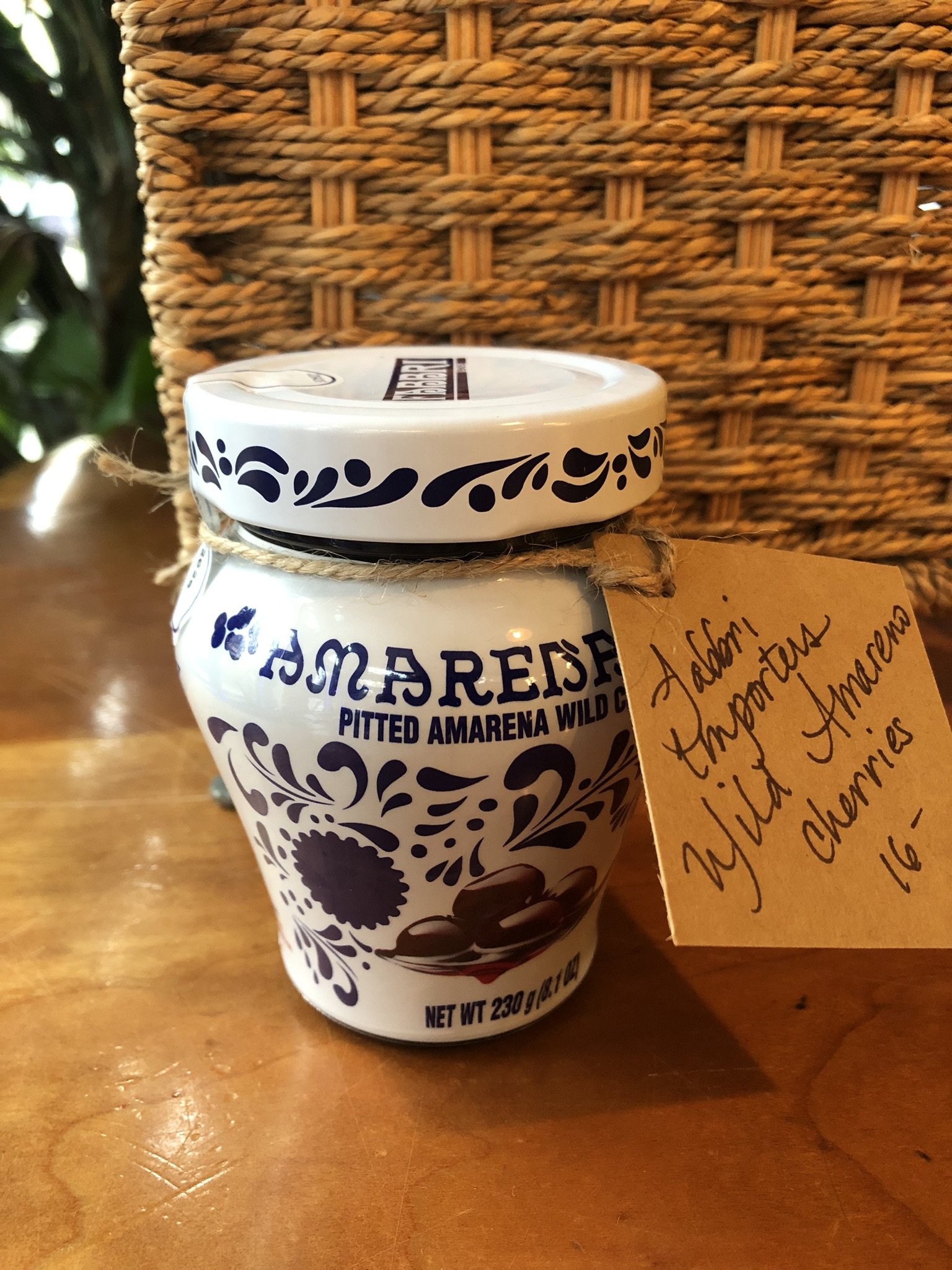  Amarena Cherries $16 