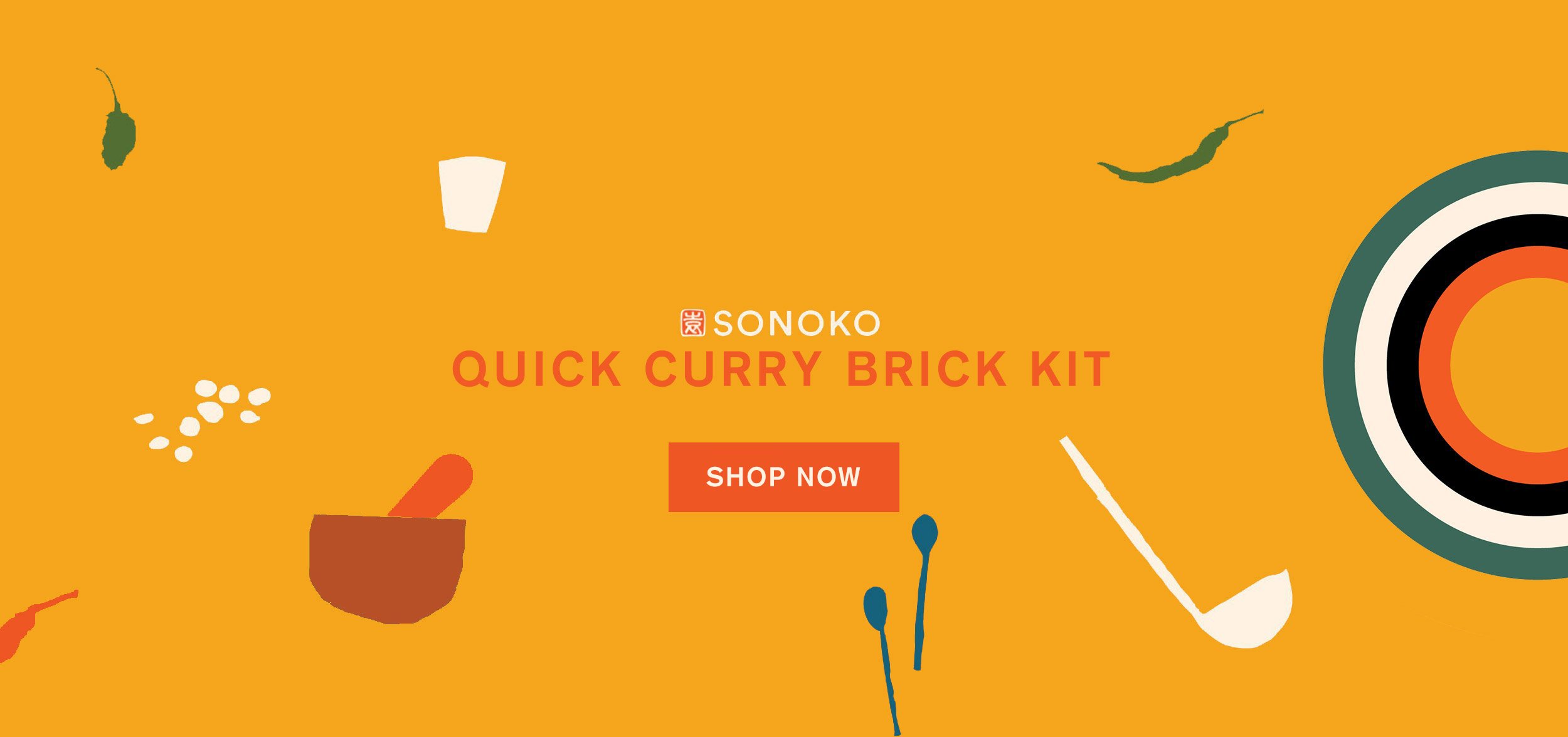 Sonoko Quick Curry Brick Kit