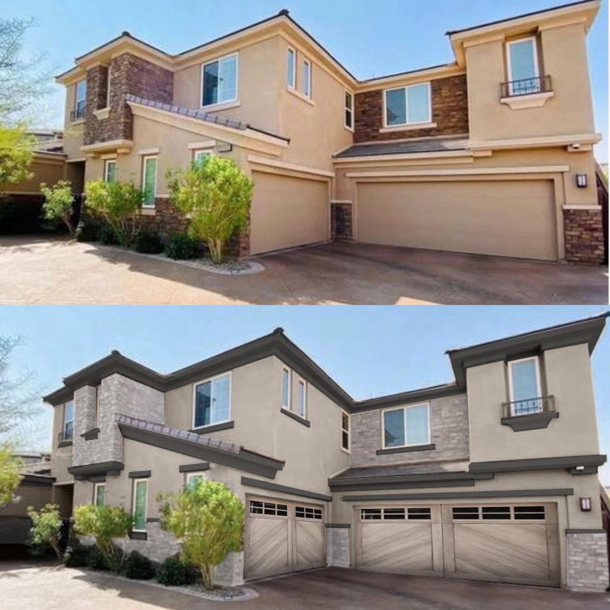Before &amp; After Renderings