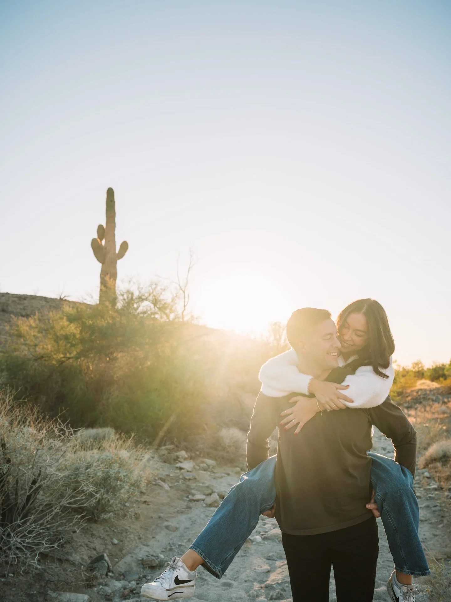 Playful, adoring, affectionate and carefree - my kind of session with one of my couples from this past Fall in the golden AZ desert 🏜️ They are ready for 2026 💍 

What an end to 2025, y&rsquo;all!? As I am finally settled into Beaufort, SC, a new h