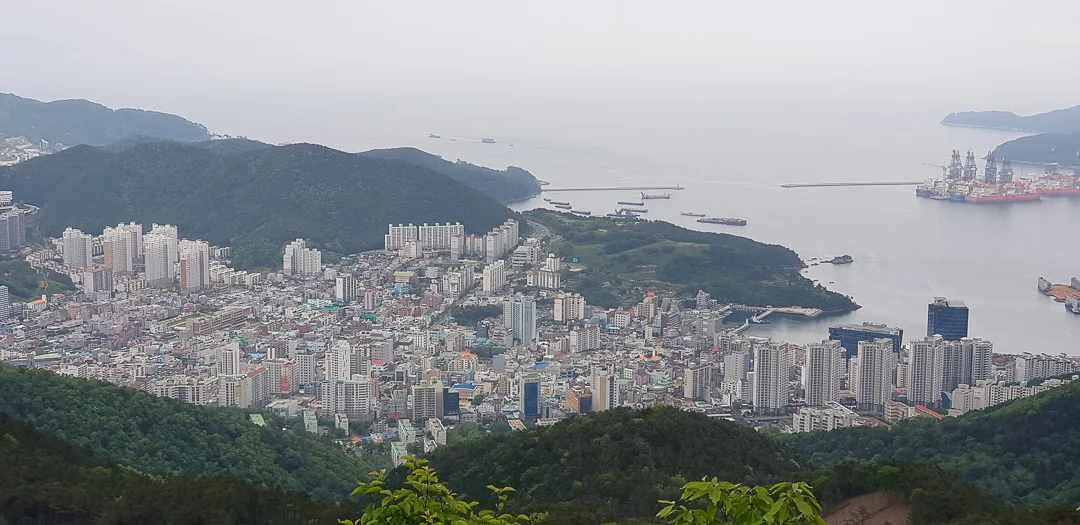 Overlooking Okpo