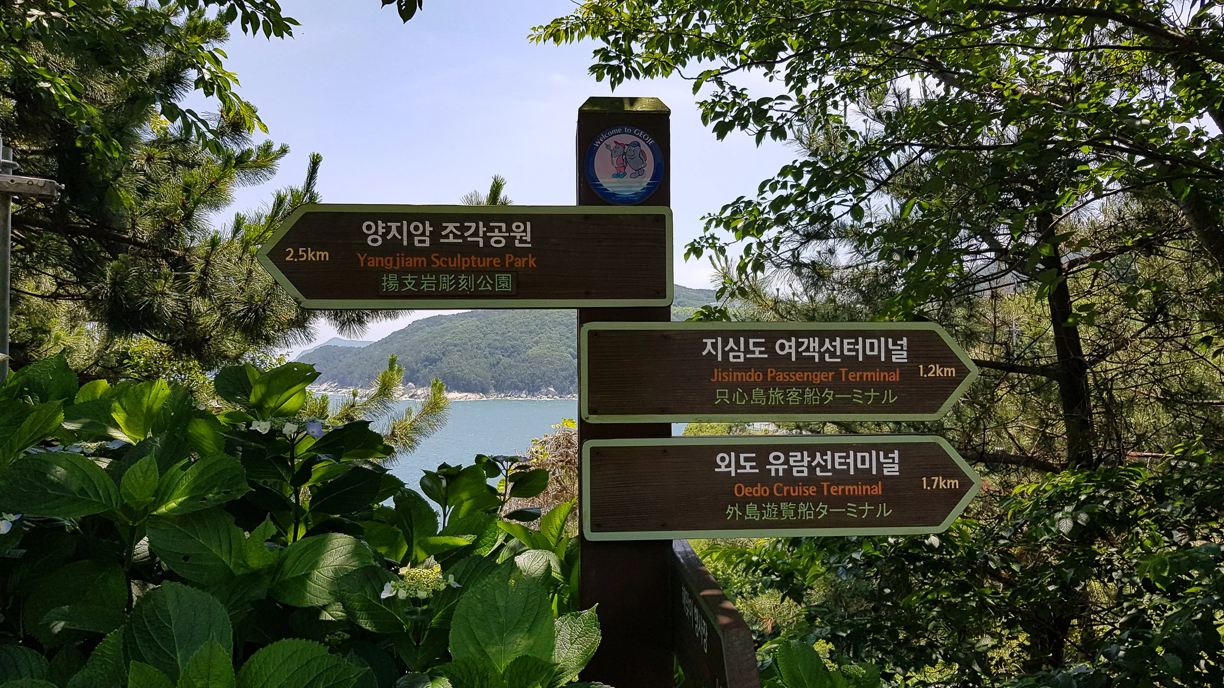 Just 2.5km back to the park.