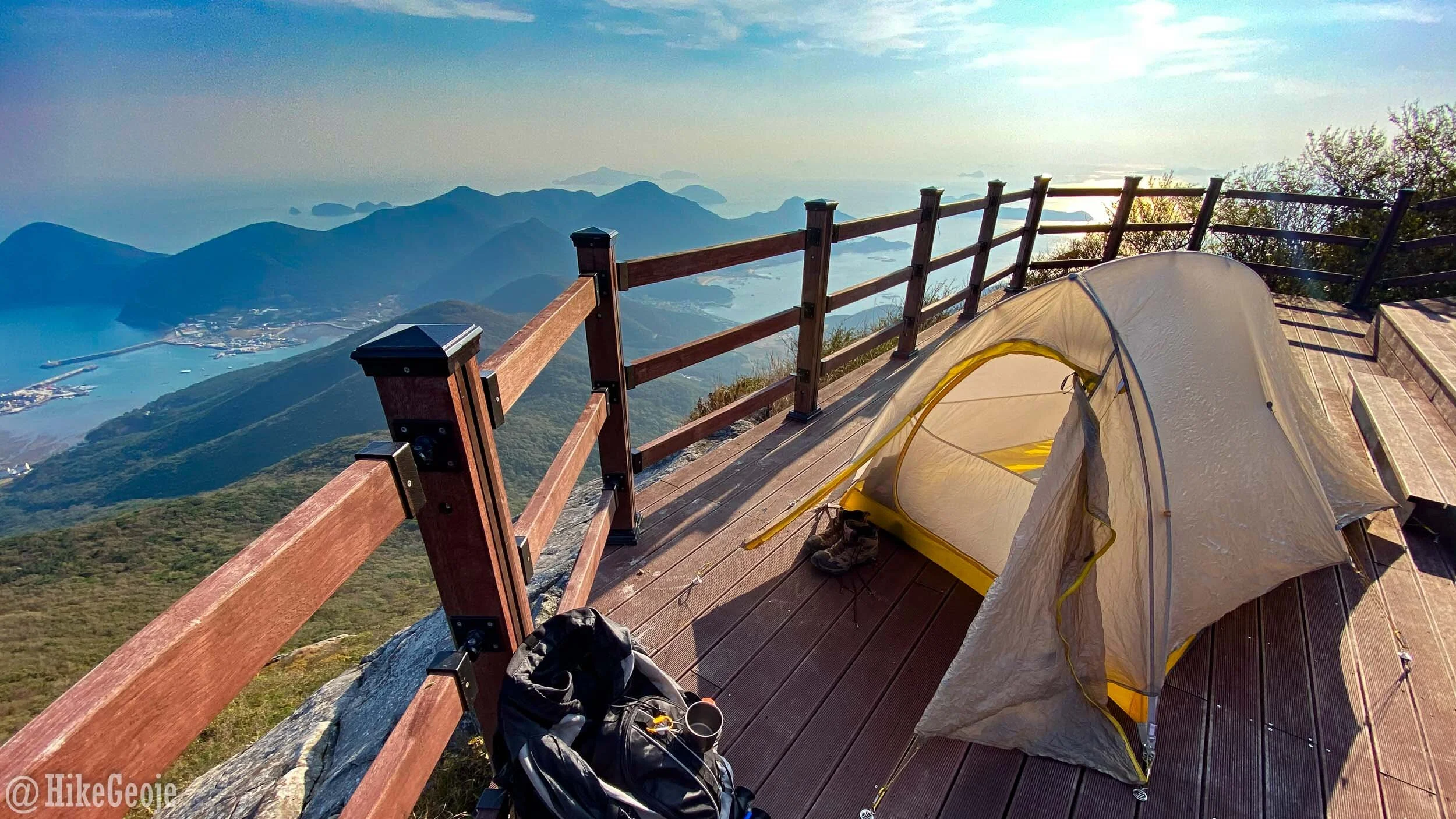 Positioned for morning sunrise views!