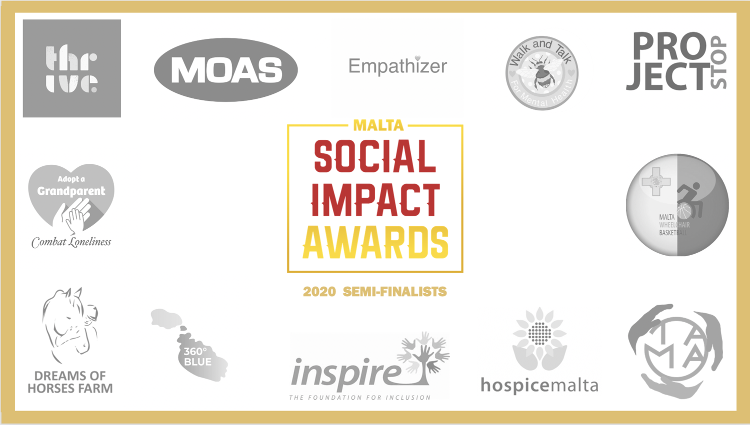 All semi-finalists for Malta Social Impact Awards selected 