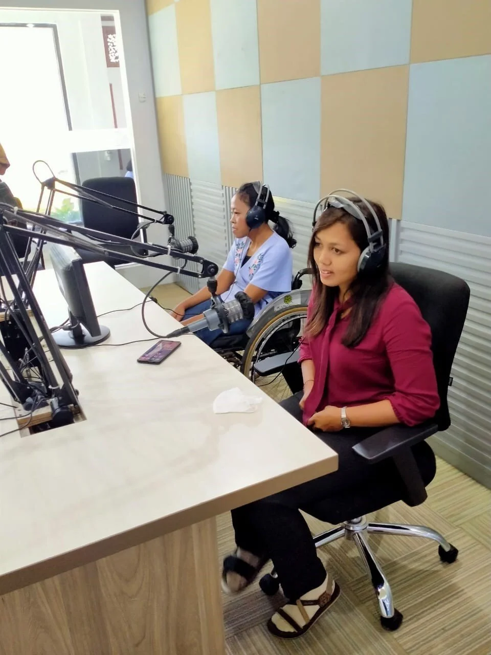 Two Puspadi beneficiaries share their touching stories live on the radio 