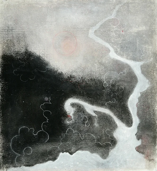 Walking Away, 30"x26" (SOLD)