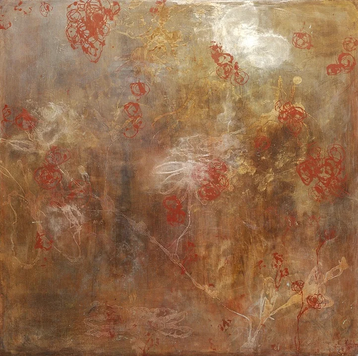 Glimmers, 36"x36" (SOLD)