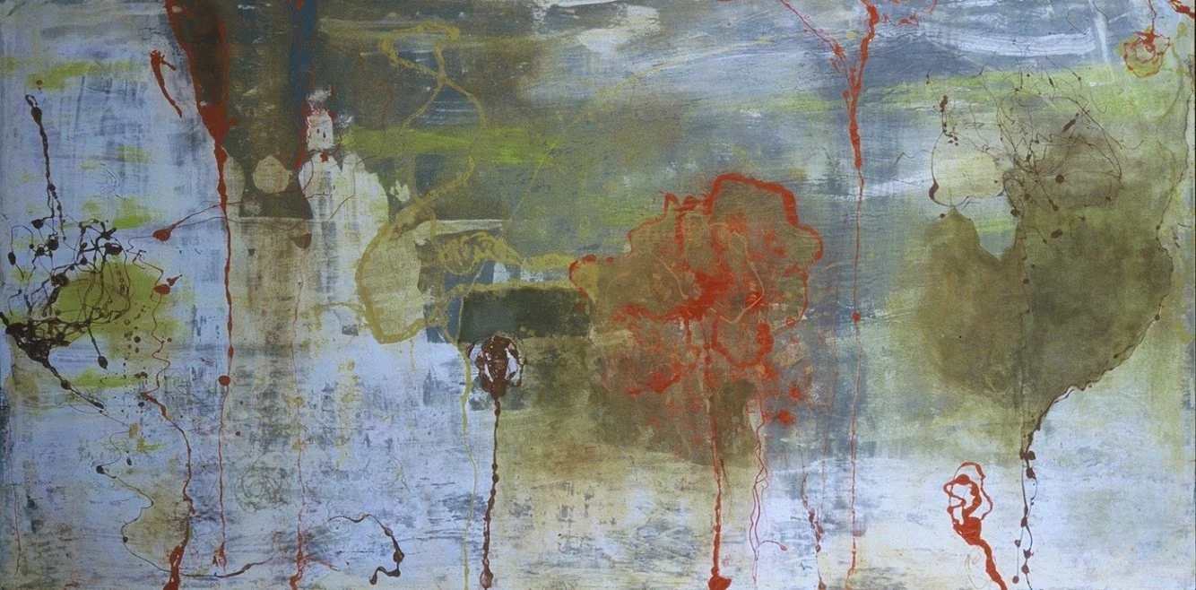 Night Swimming, 60"x36" (SOLD)
