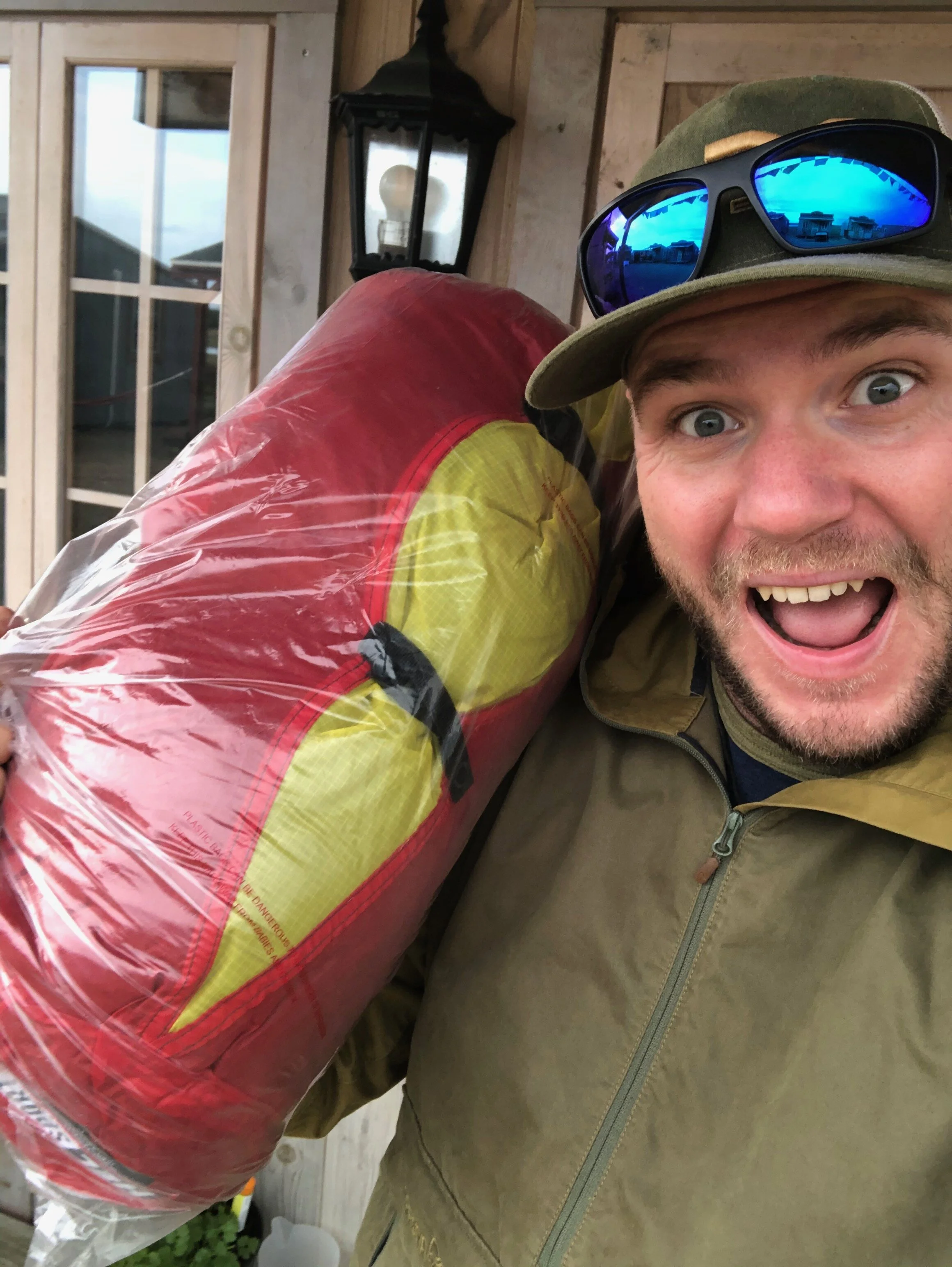 Lidt om teltet - Lapland på Langs 2022