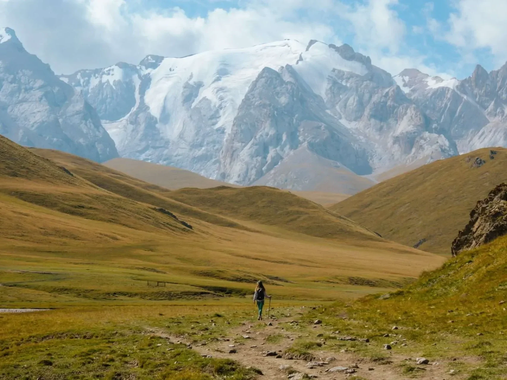 Ferie med vandring i bjergene i Kirigisistan med dansk rejserleder og guide Kim Bo Larsen