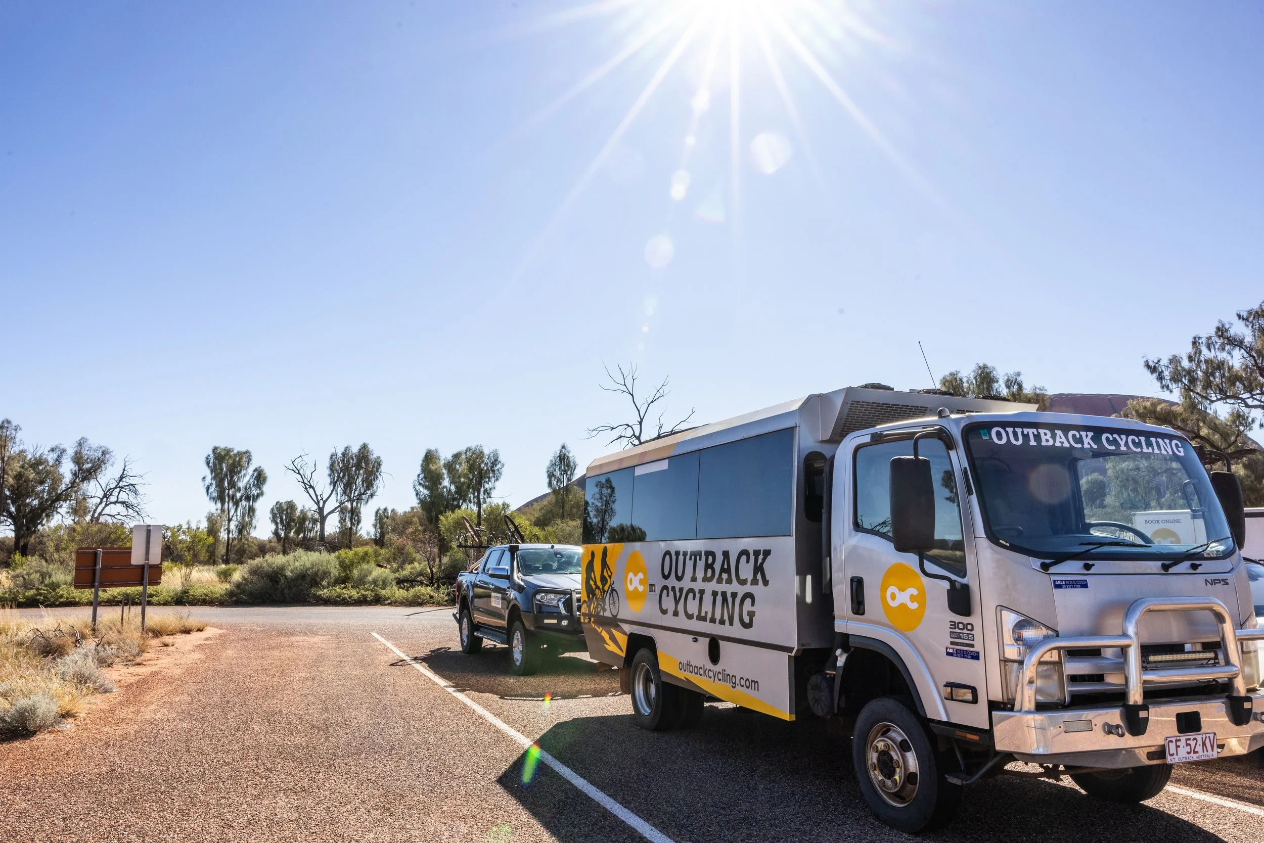 Outback Cycling Transfer Bus