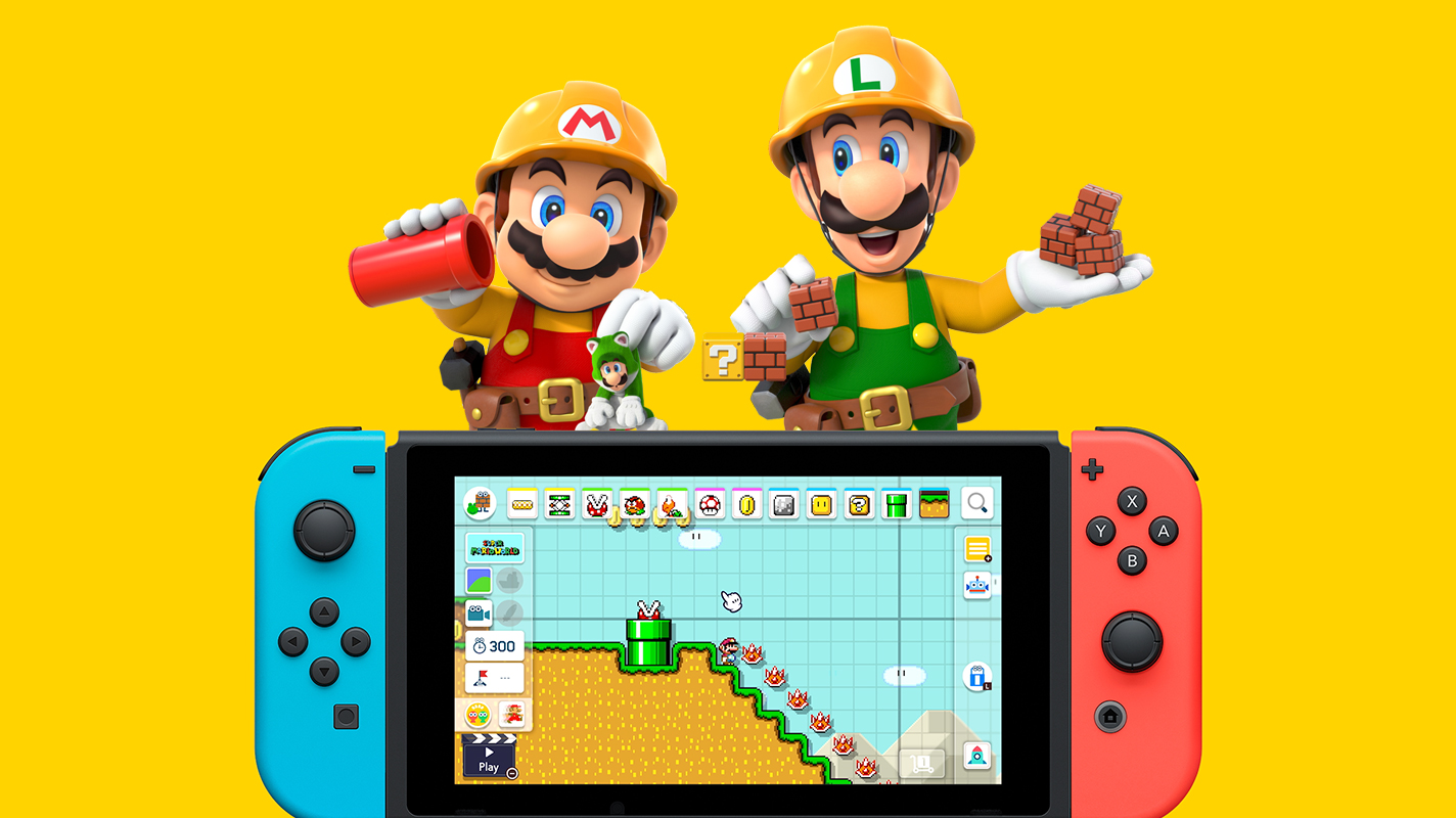  Super Mario Maker 2 + Nintendo Switch Online 12-Month  Individual Membership - Nintendo Switch : Nintendo: Video Games