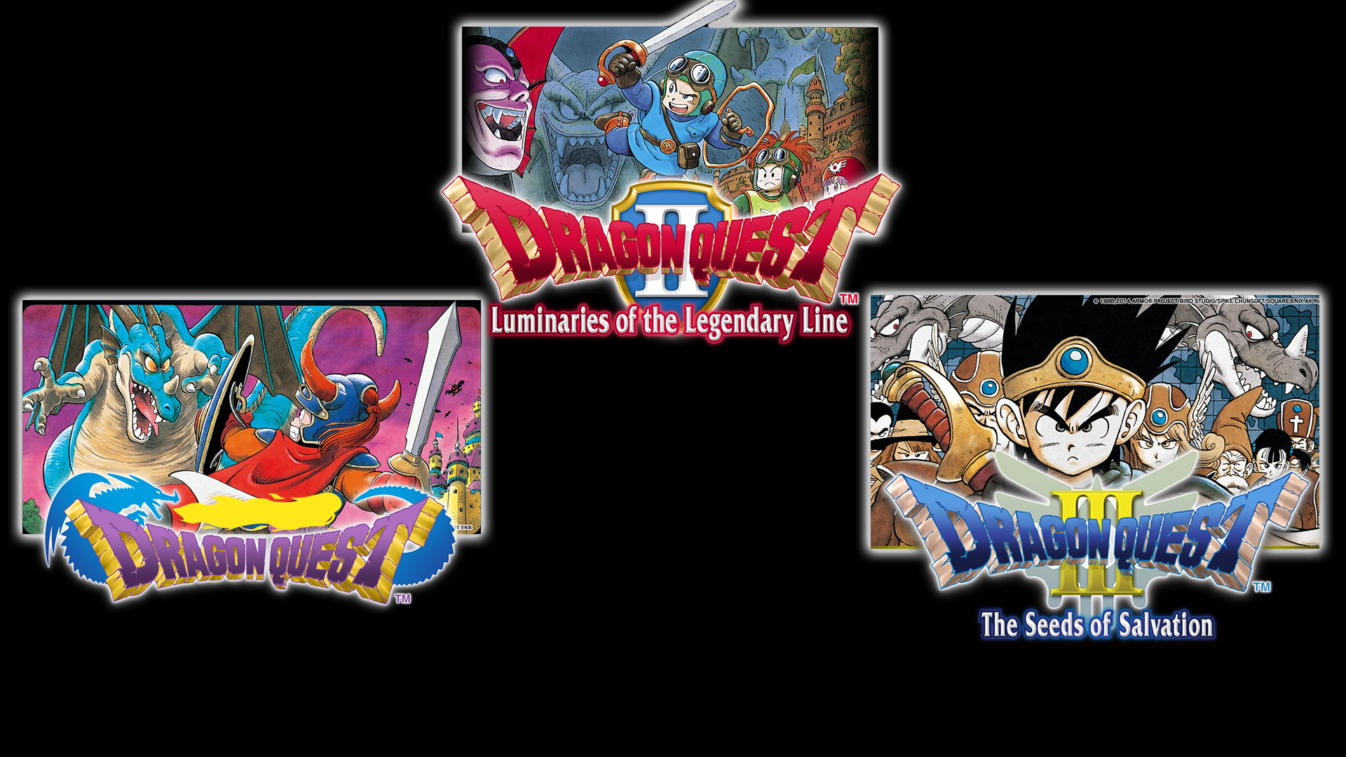 Dragon Quest 1 2 3(I+II+III) Collection (Switch) English Sub / English Cover