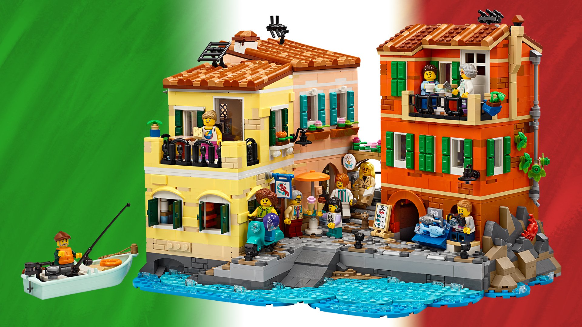 Mama mia! The LEGO® Ideas Italian Riviera Architecture Set is coming