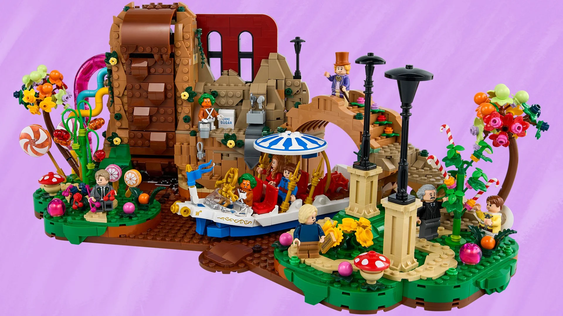 Lego Willy Wonka & the Chocolate Factory revealed