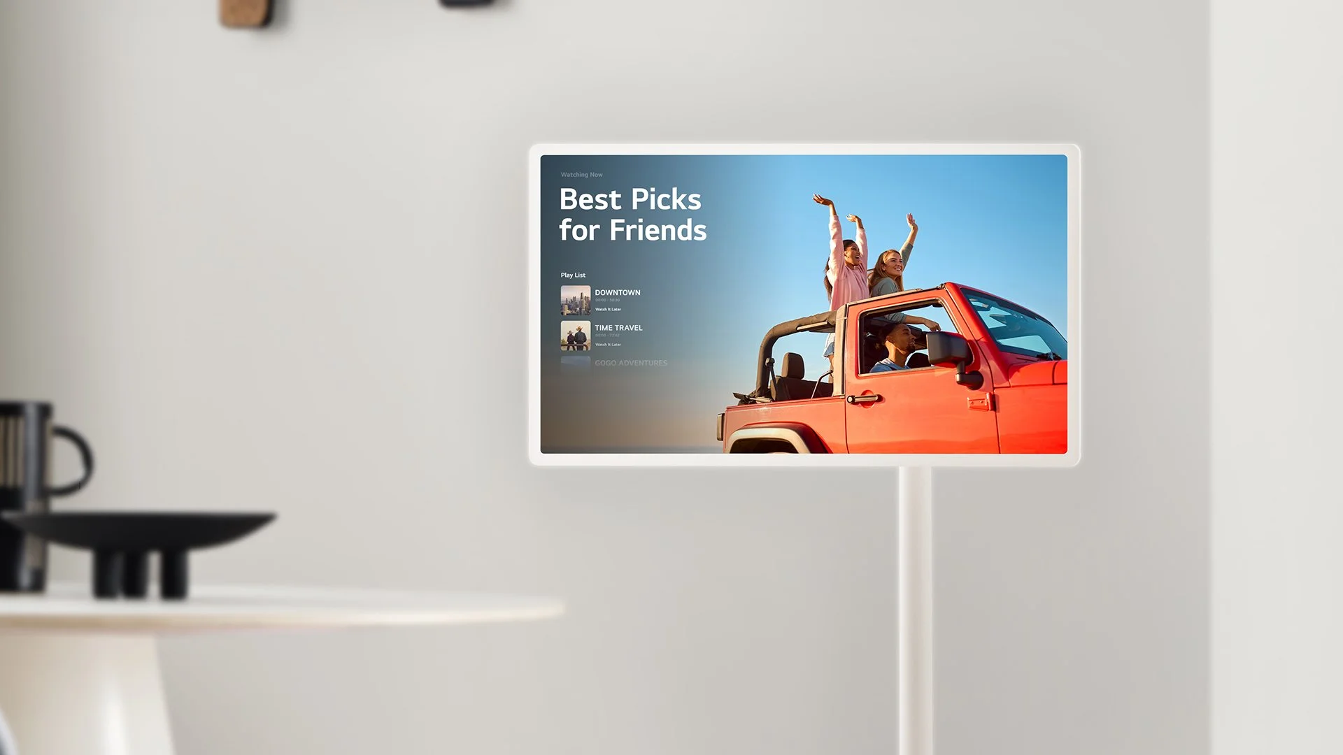 LG are back with the update StandbyME 2, which is out later this month