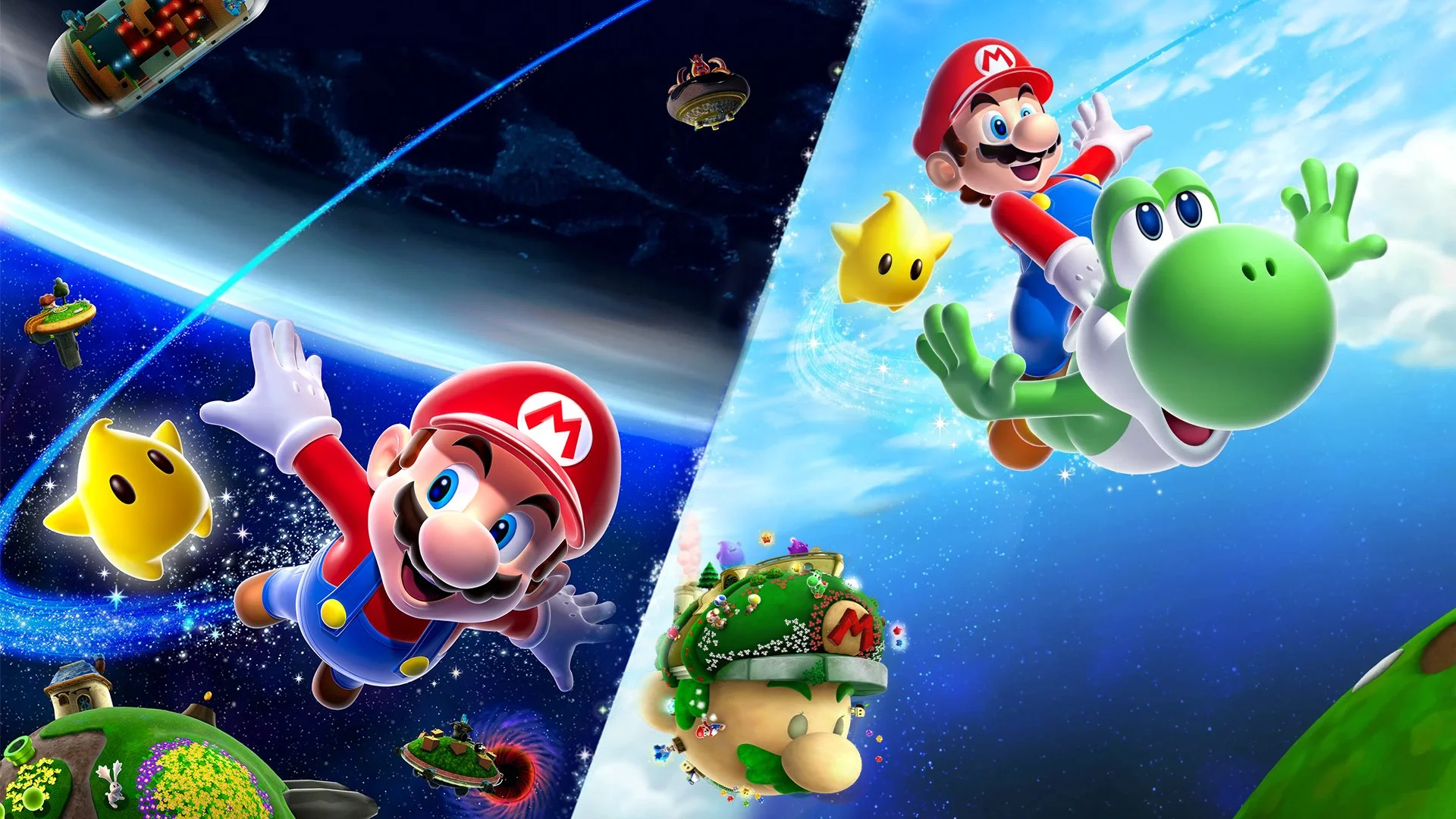 Super Mario Galaxy + Super Mario Galaxy 2 are back this October