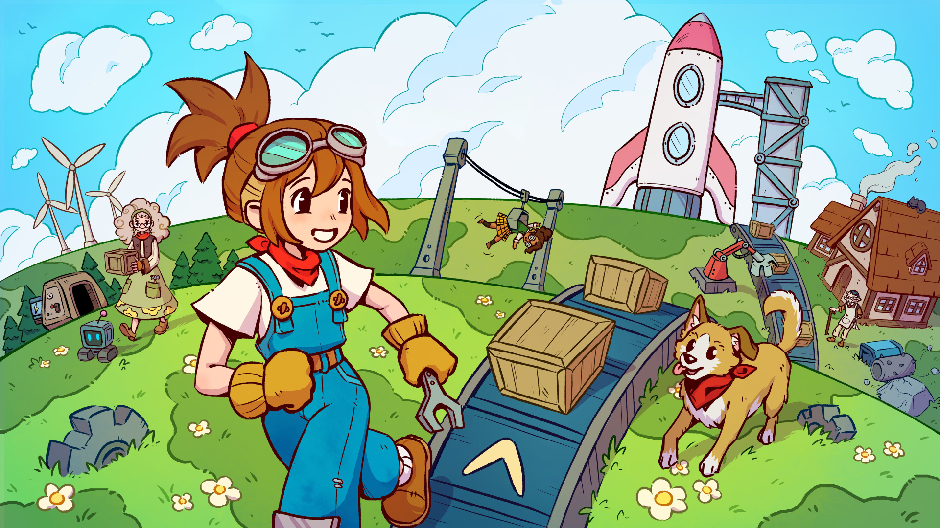 Little Rocket Lab is blasting onto Switch platforms later this month