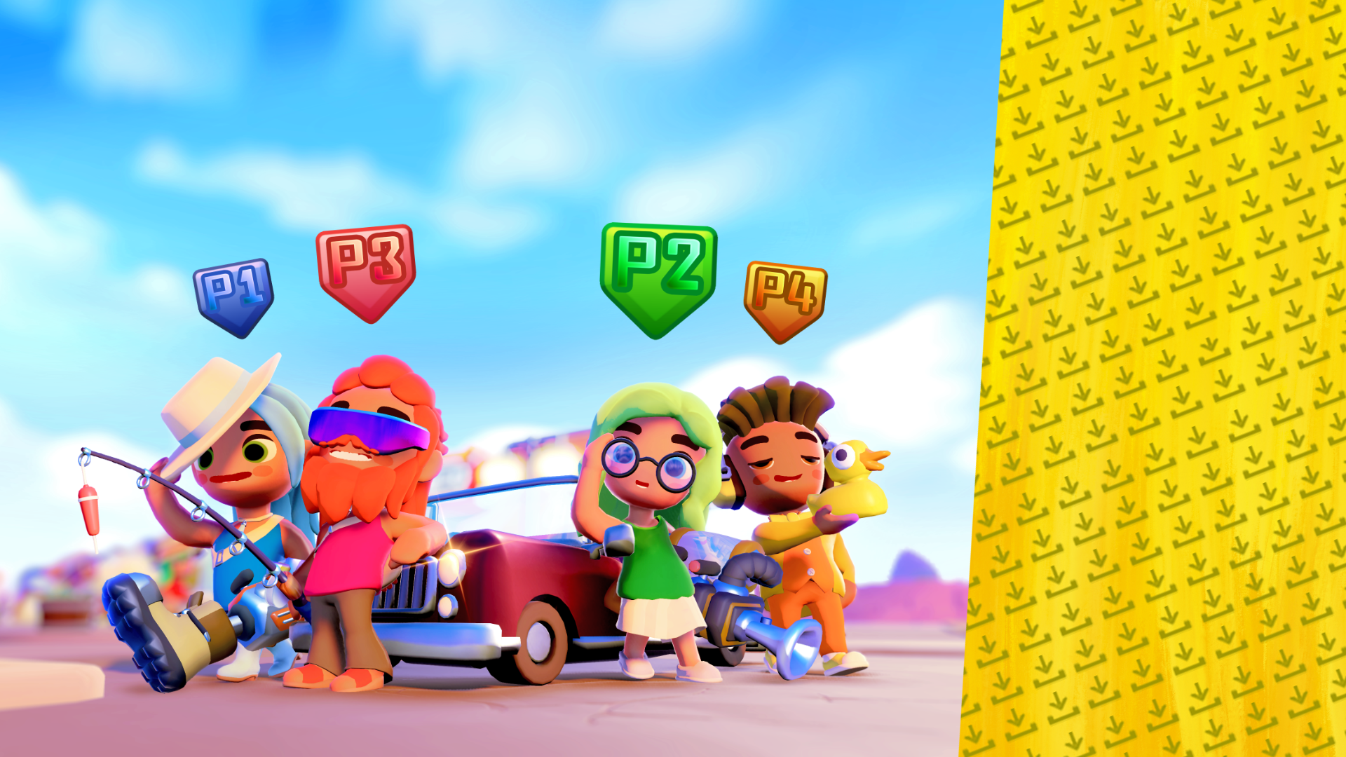 Get some fends together as Go-Go Town! welcomes online co-op