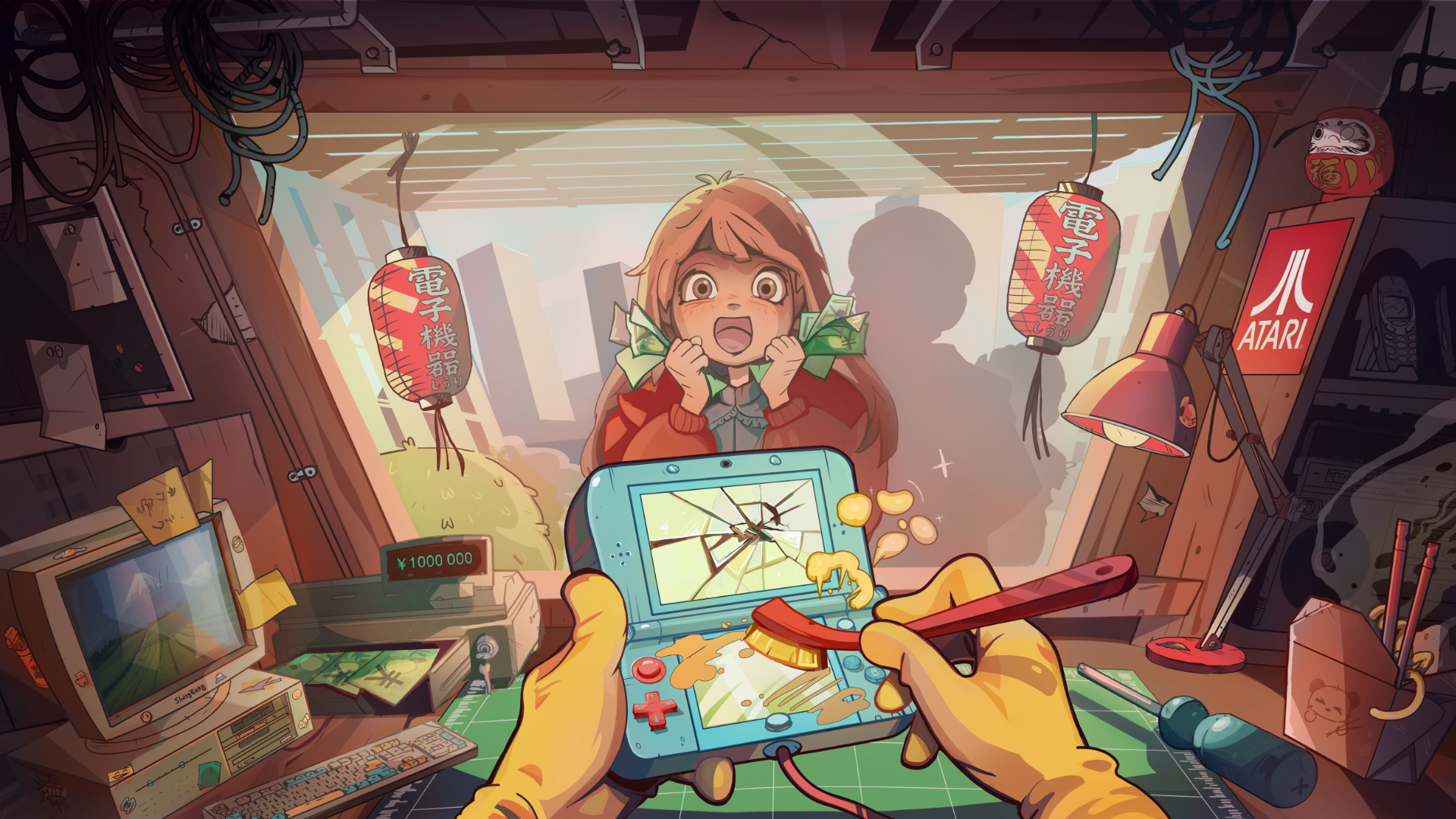 ReStory has you repairing devices from early 2000s Tokyo