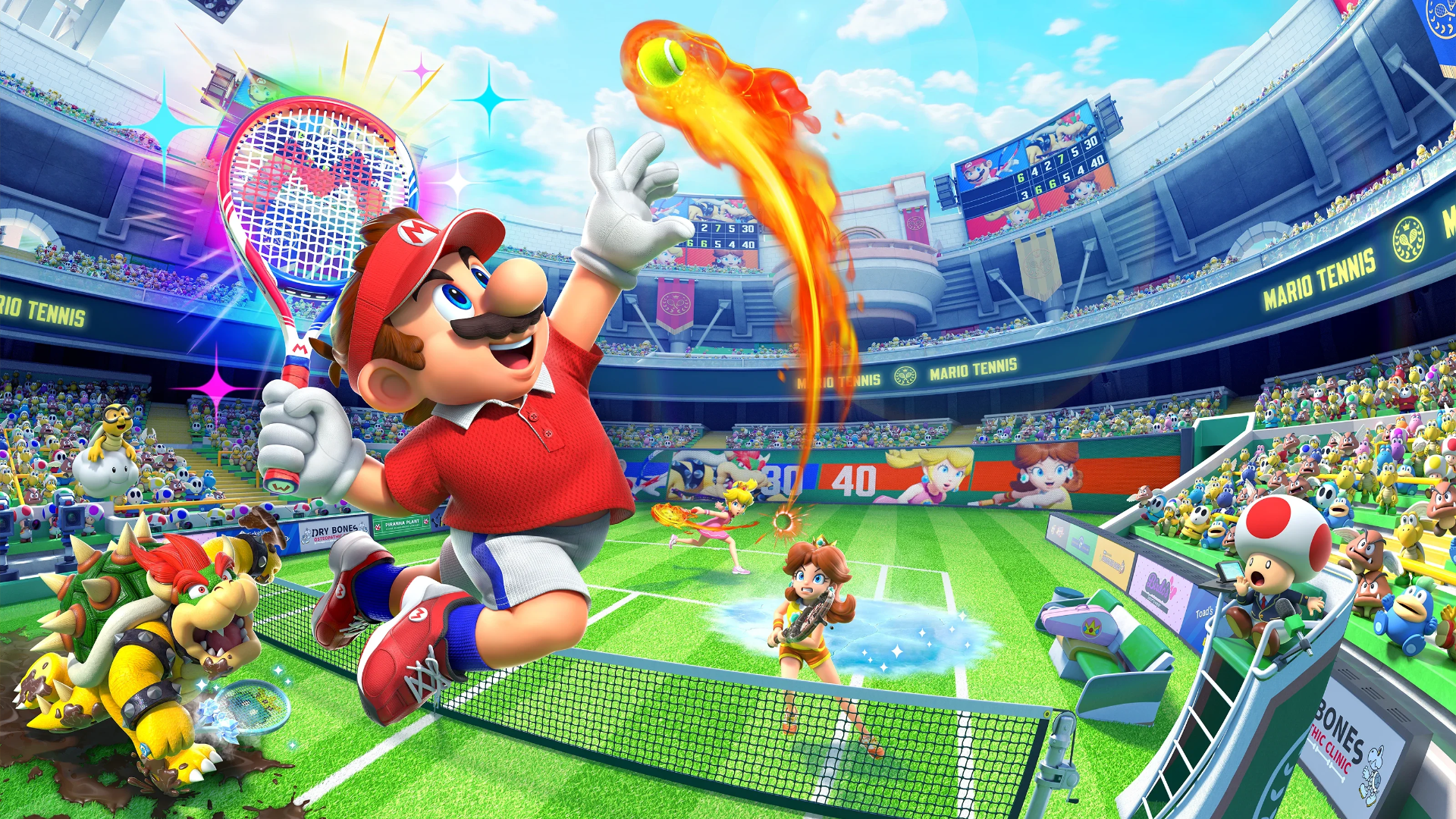 Mario Tennis Fever serves up a new gameplay overview trailer