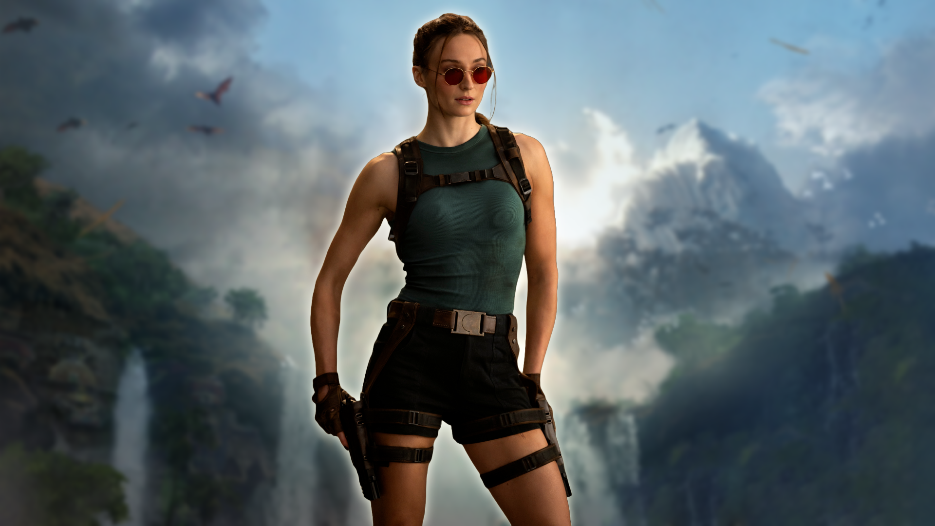 The first look at Lara Croft from the upcoming live action Tomb Raider is here