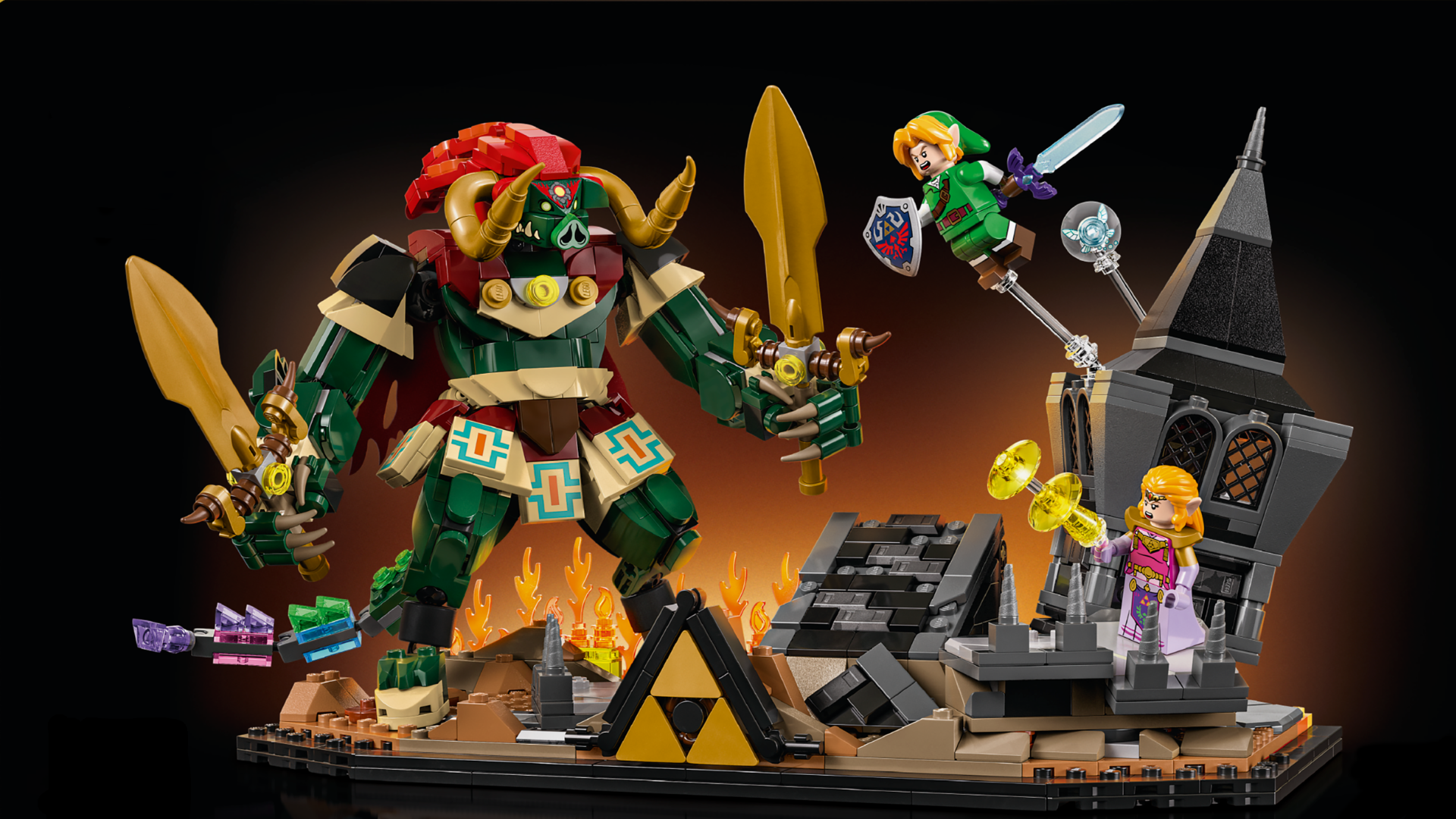 Lego has unveiled The Legend of Zelda: Ocarina of Time - The Final Battle