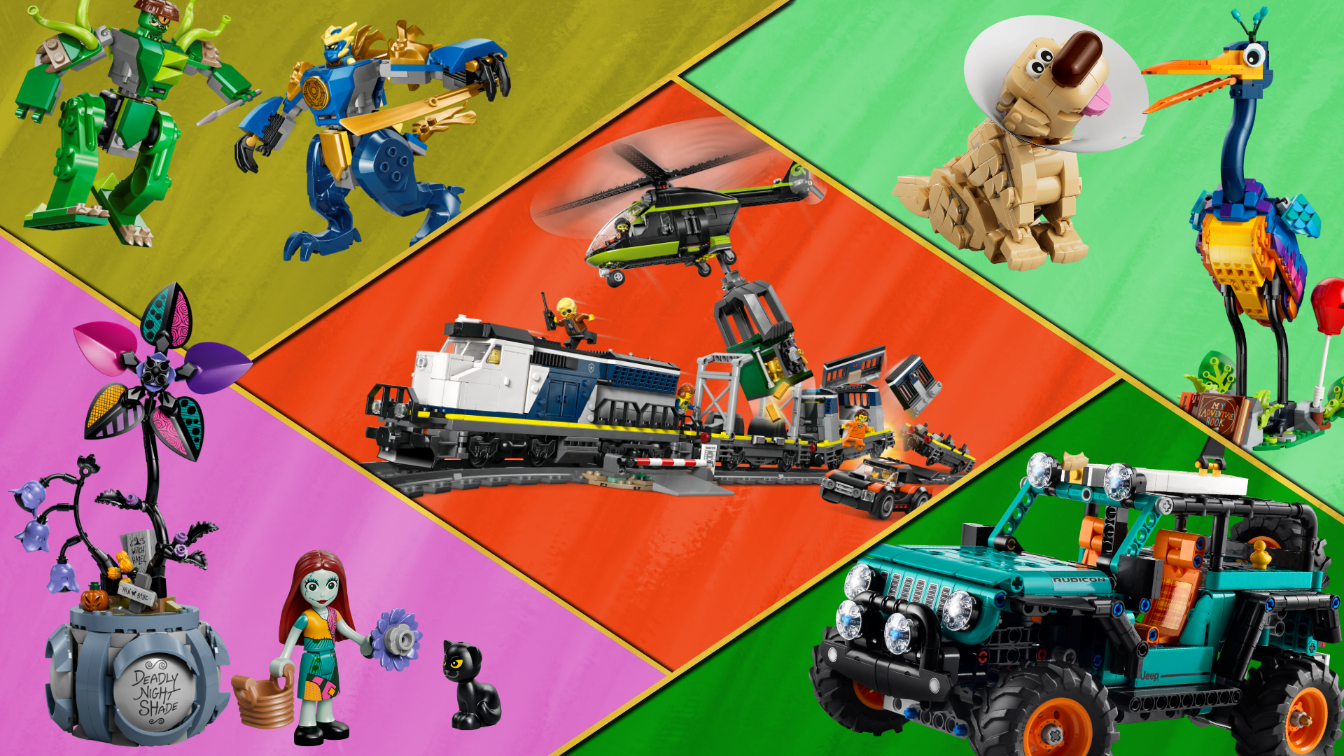 New Lego coming this March from Disney, Jeep, Ninjago and more