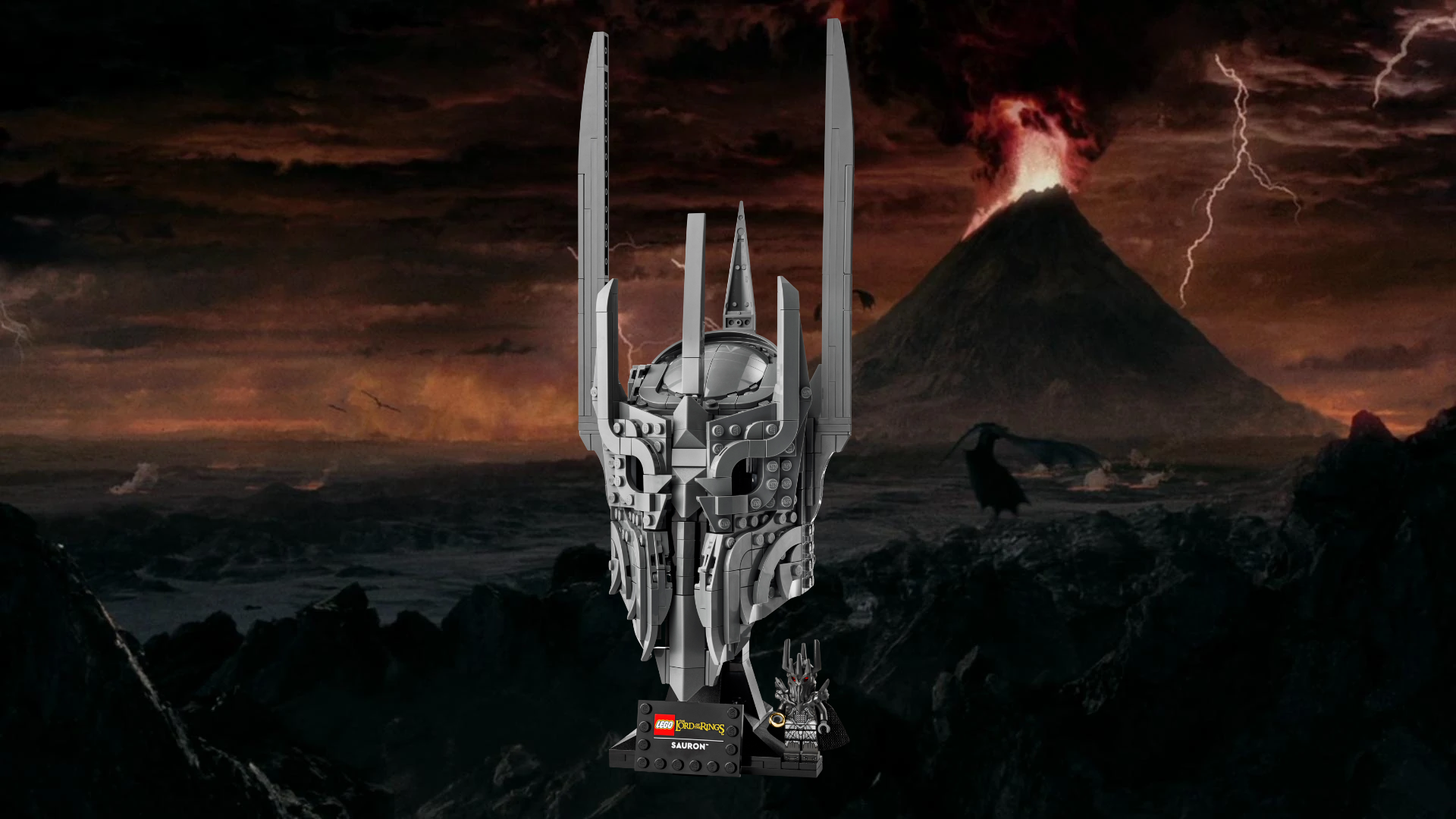 Lego has unveiled The Lord of the Rings: Sauron's Helmet, for those who want imposing