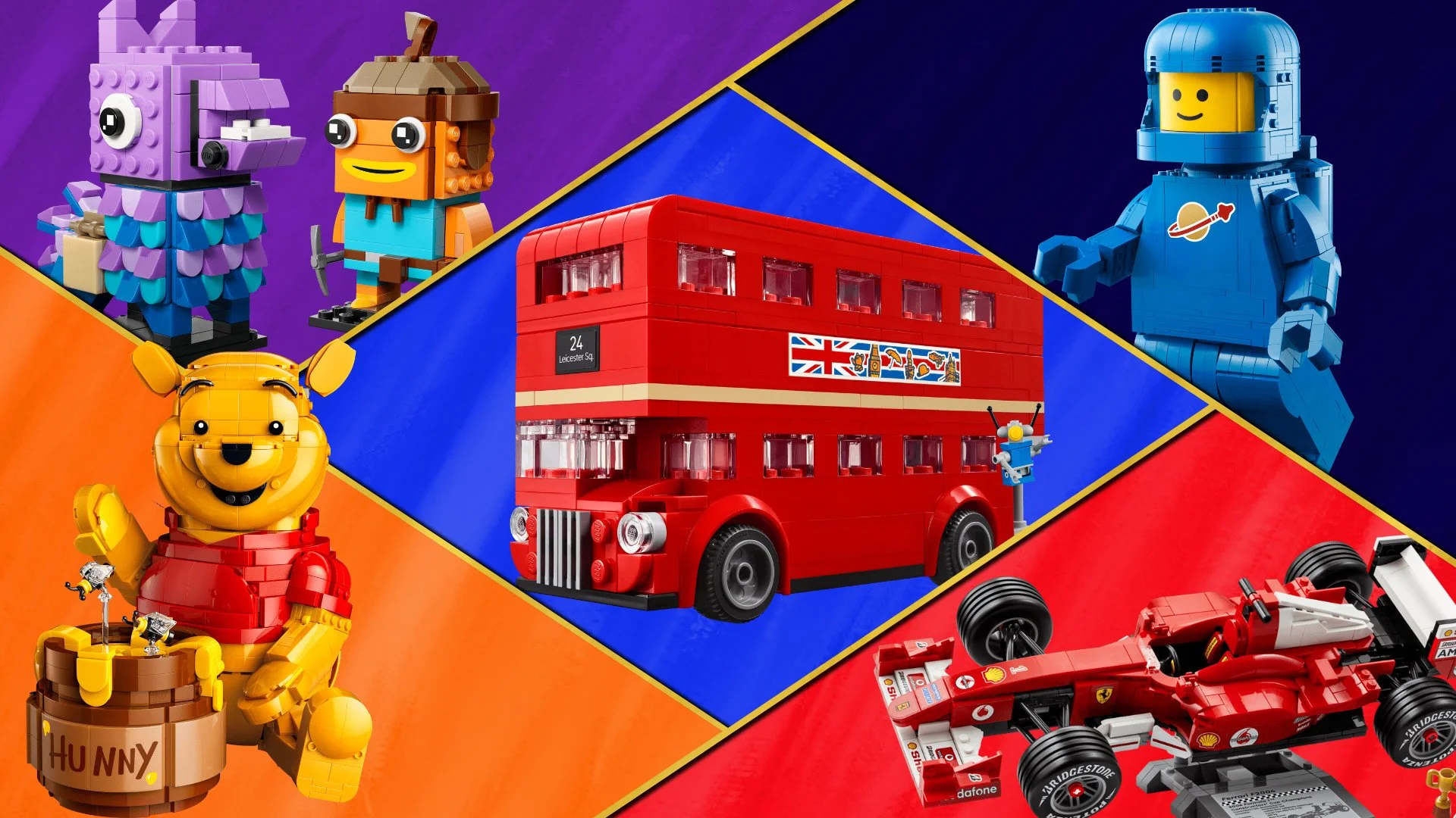 Winnie the Pooh and Peppa Pig lead the new reveals from Lego