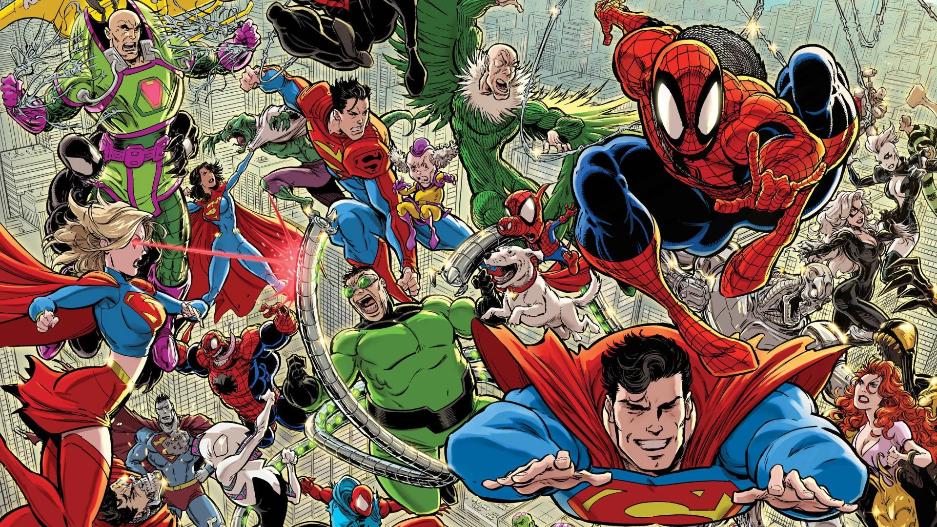 DC and Marvel are teaming up again with a new Spider-Man &amp; Superman series