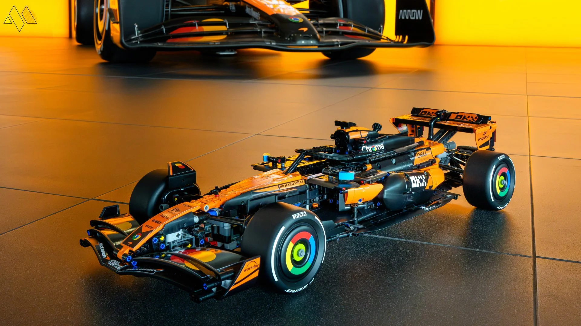 LEGO Technic McLaren MCL39 F1 car races to release next month