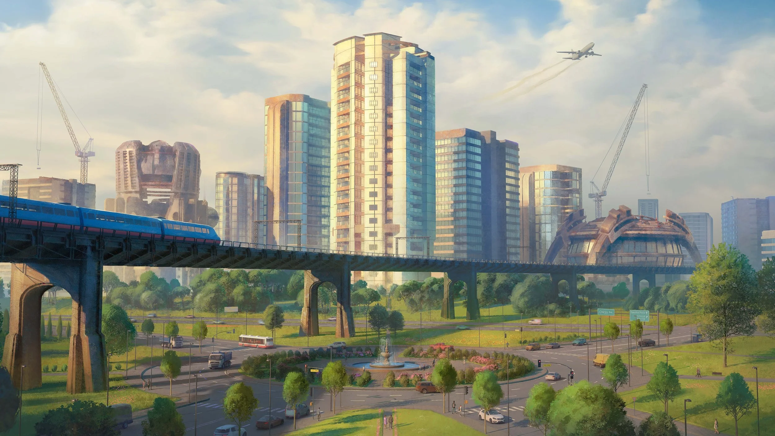 Cities: Skylines - Expanded Edition has planned out a Nintendo