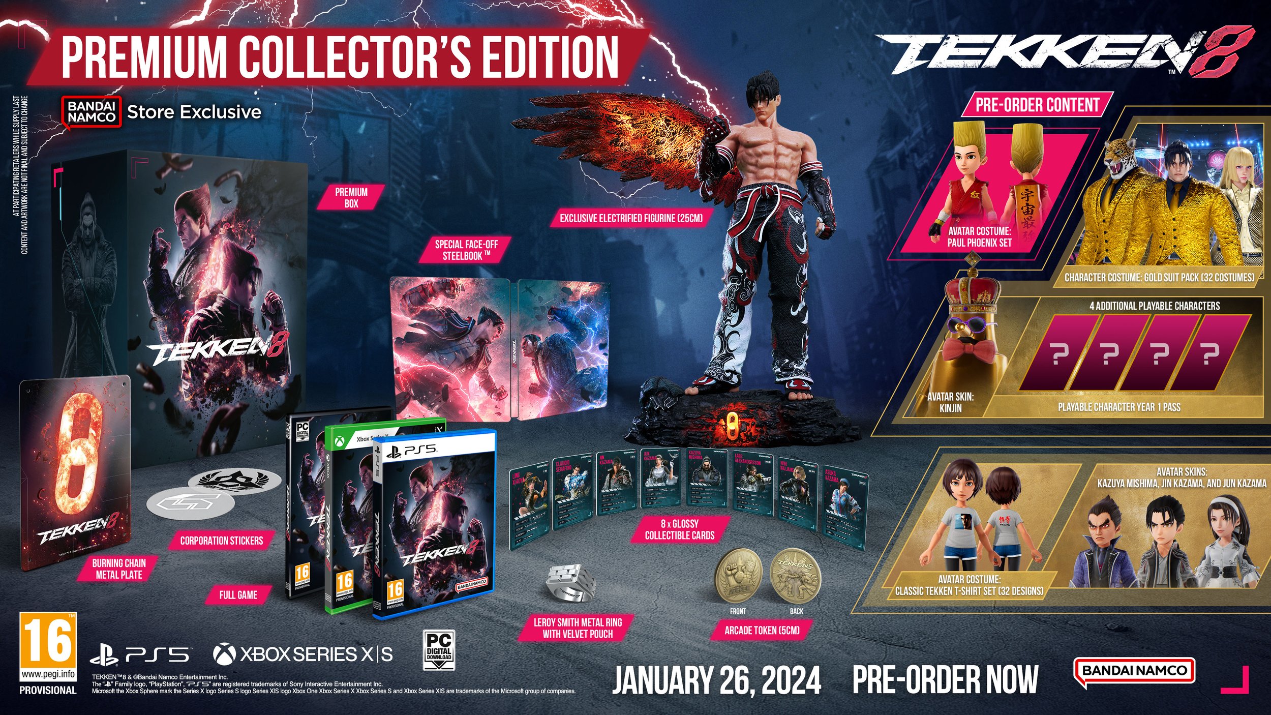 Tekken 8 gets a January 2024 release date, alongside a new trailer