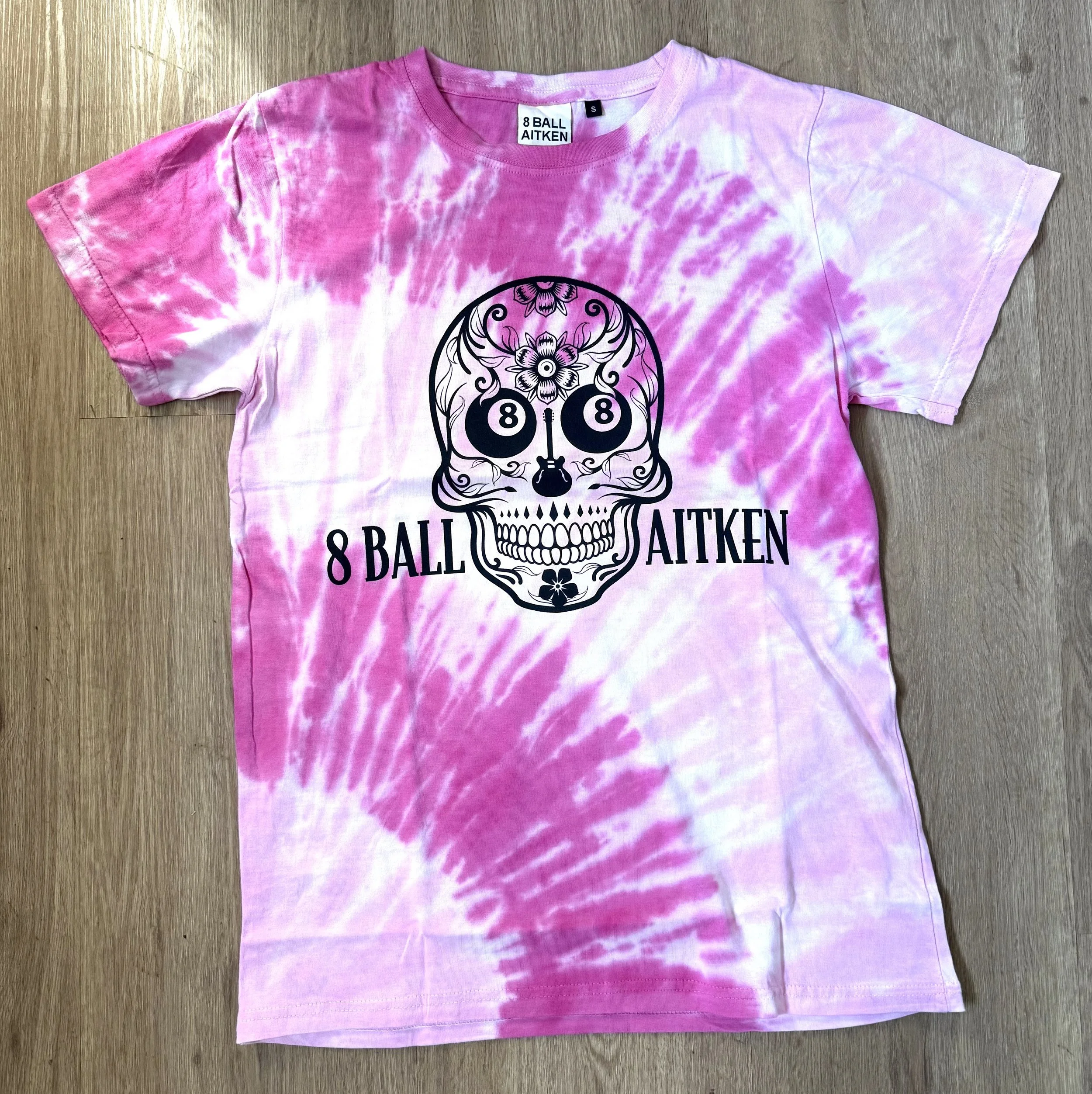 PINK TIE DYE TEE (UNISEX)