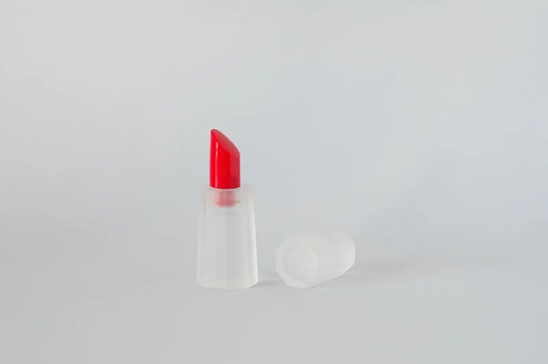  Lipstick   Grindinded &amp; polished glass  Size: 8hX3wX3d cm   In private collection - New-York, 2015  
