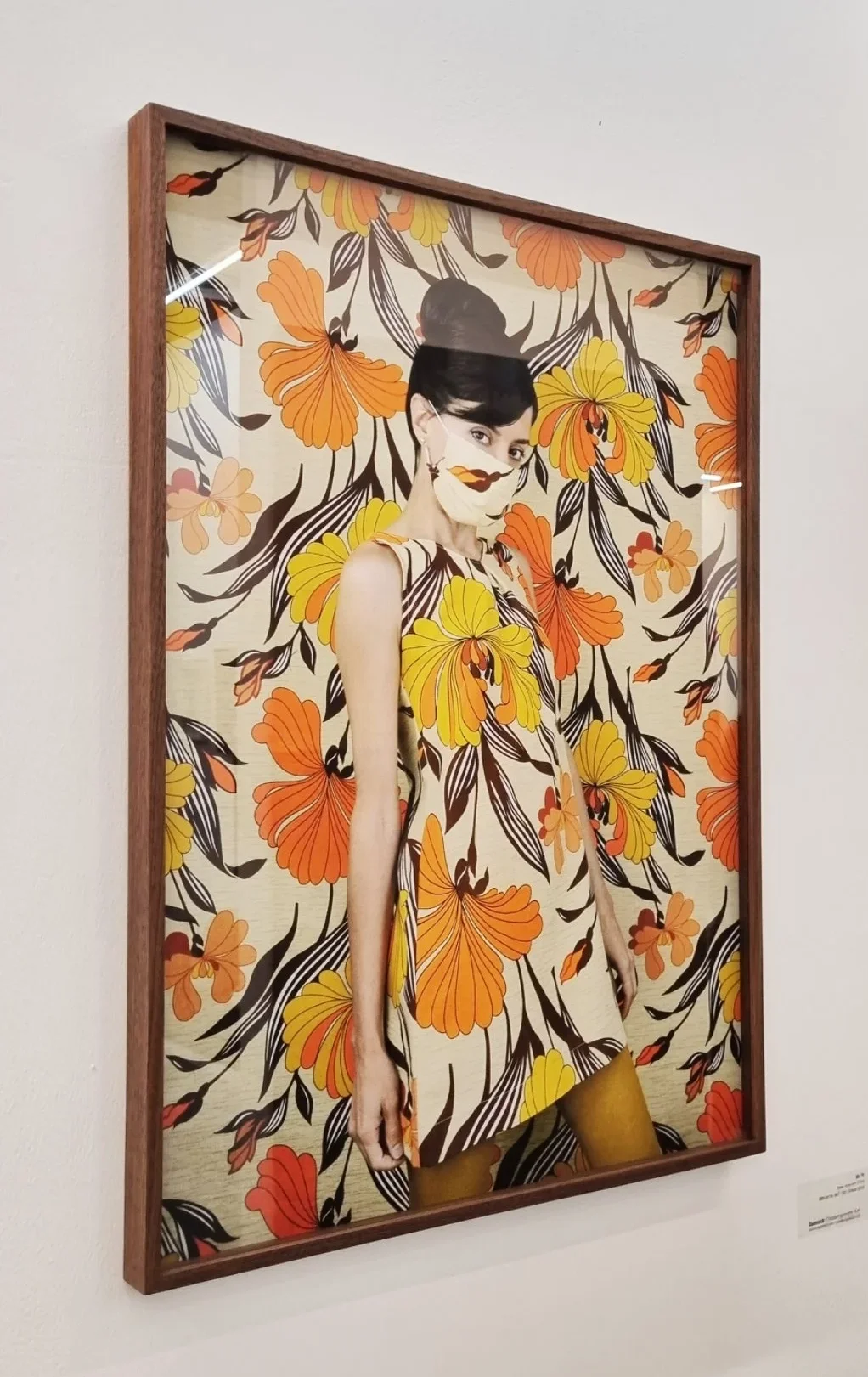   Eyes without a face, 2021   Size: 80x60x4 cm  