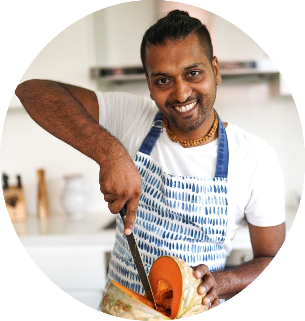… and kitchen whizz Gopi.