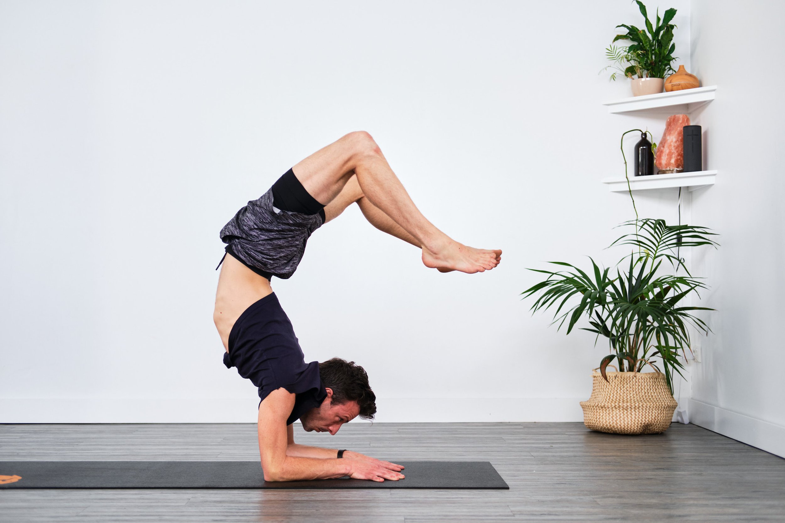 Scorpion Yoga Pose Image & Photo (Free Trial) | Bigstock
