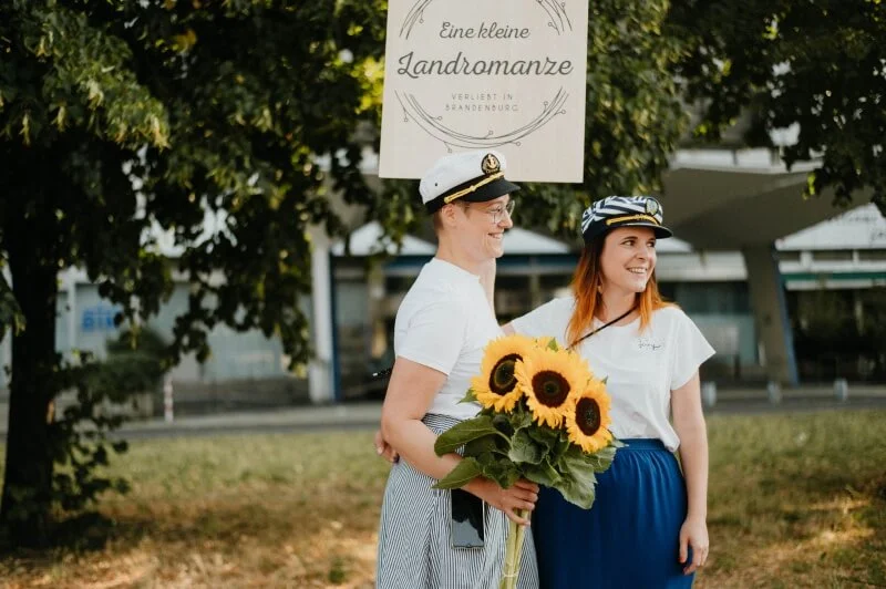 Silvi und Jenny von muckout - sie haben das Event organisiert und durchgeführt / © paulaundnoah