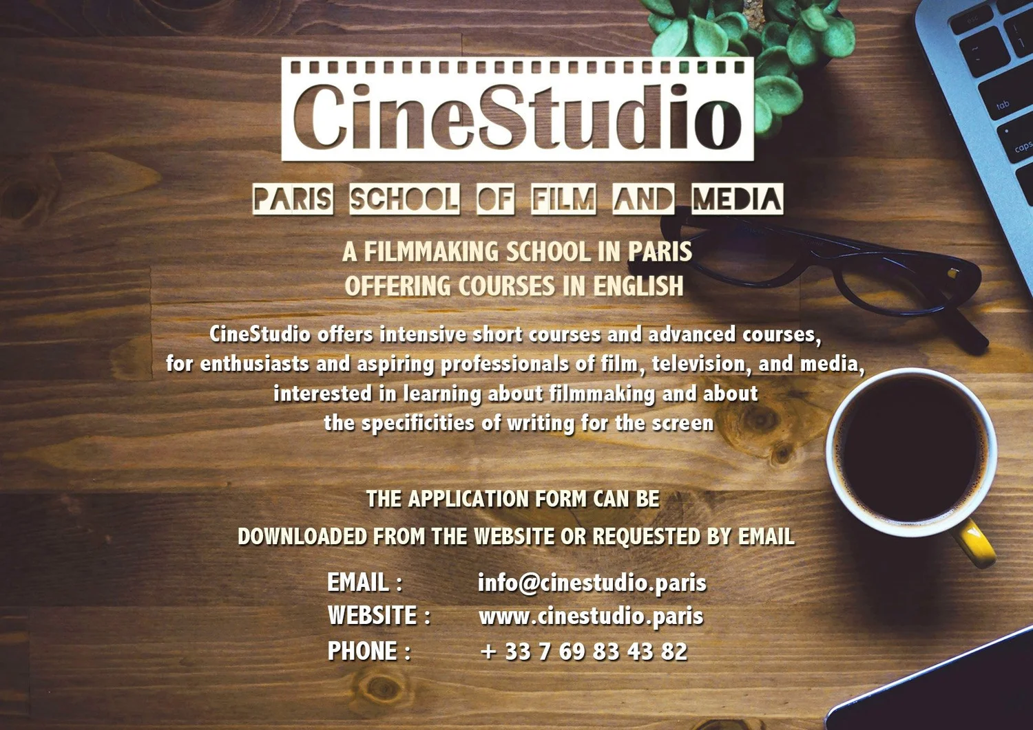 Screenwriting | CineStudio - Paris School of Film and Media ...