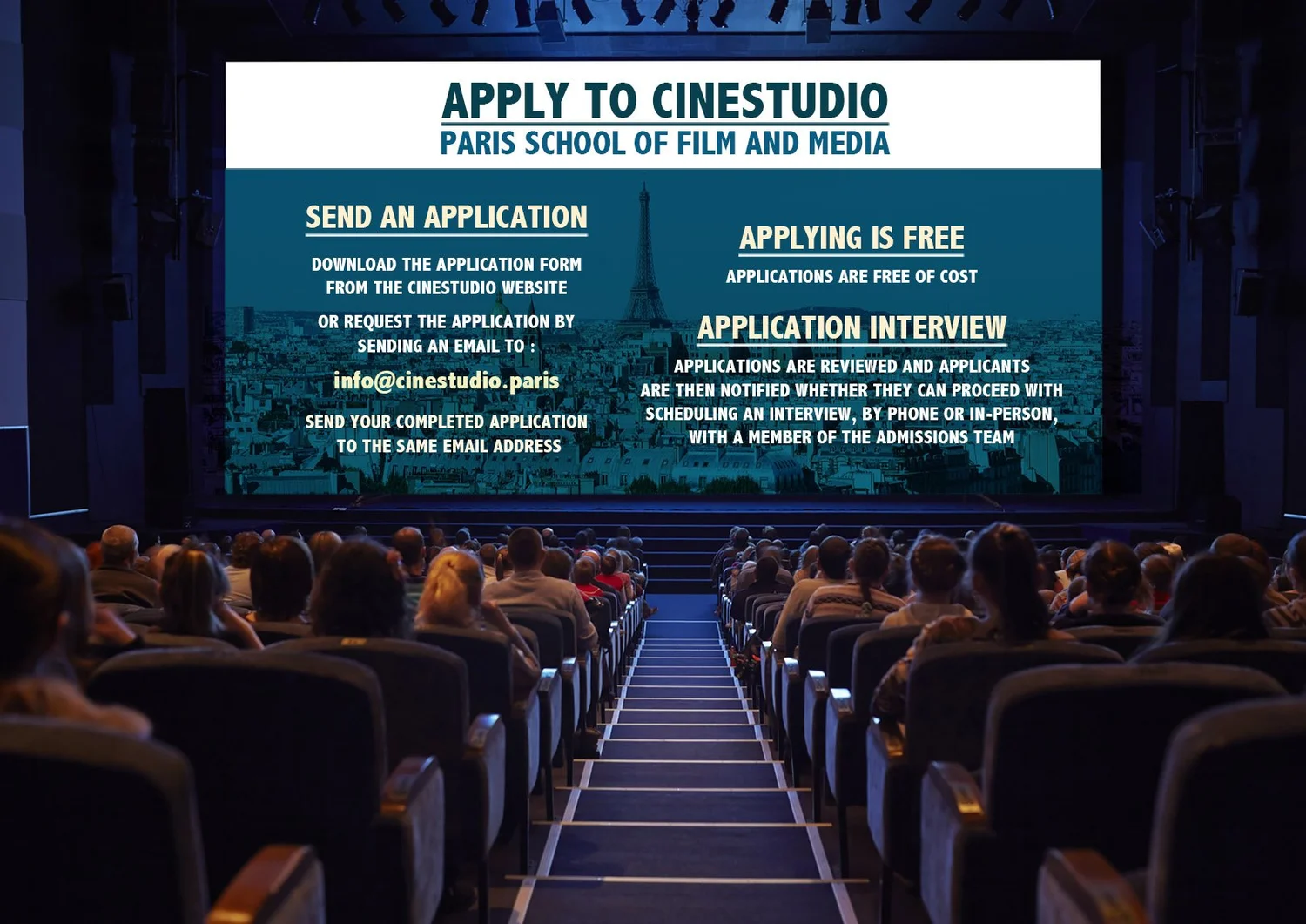 Acting for Film & TV | CineStudio - Paris School of Film and Media ...