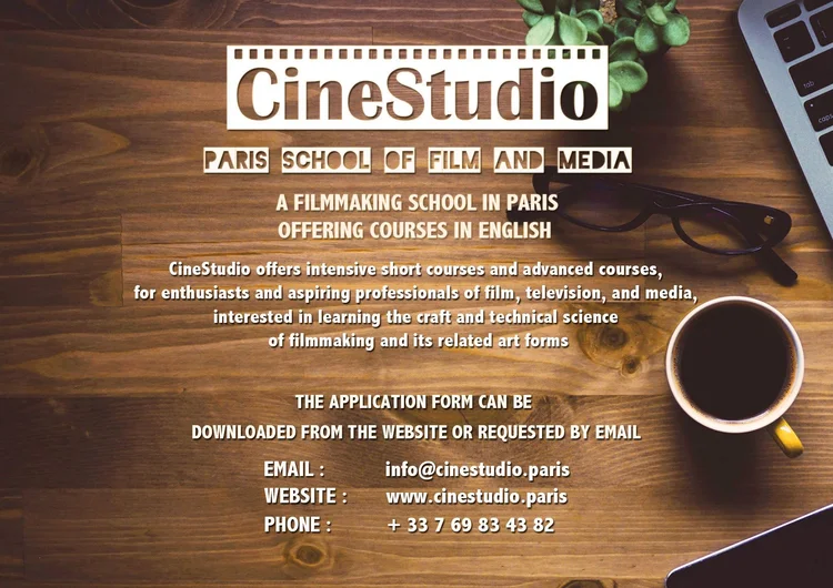 Filmmaking & Cinematography | CineStudio - Paris School of Film and ...