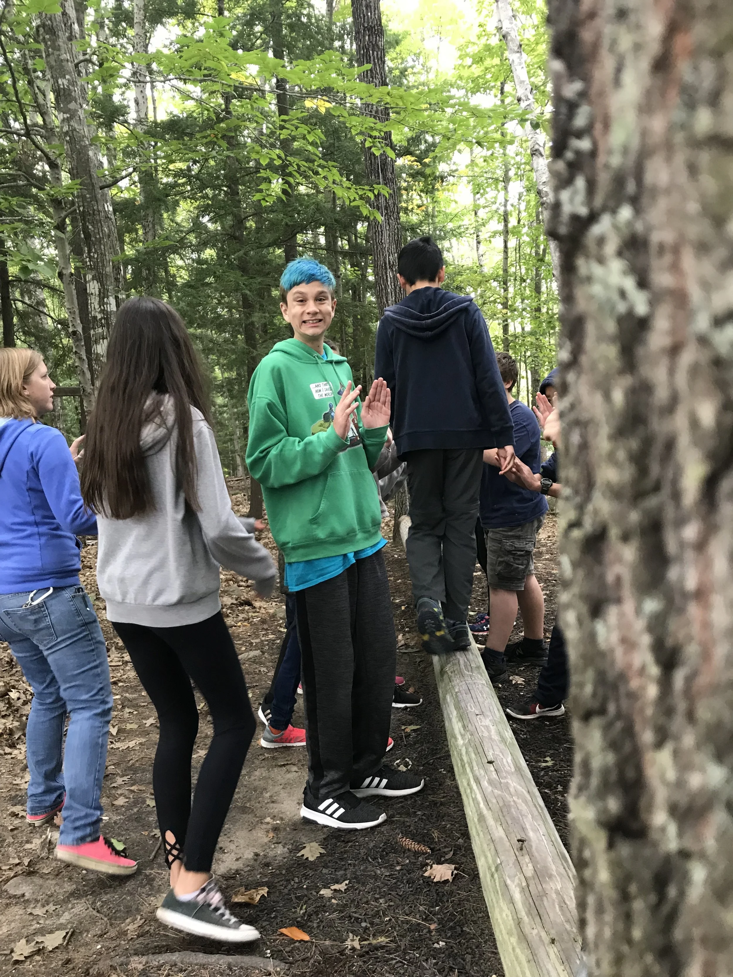 Youth Group Apple Picking