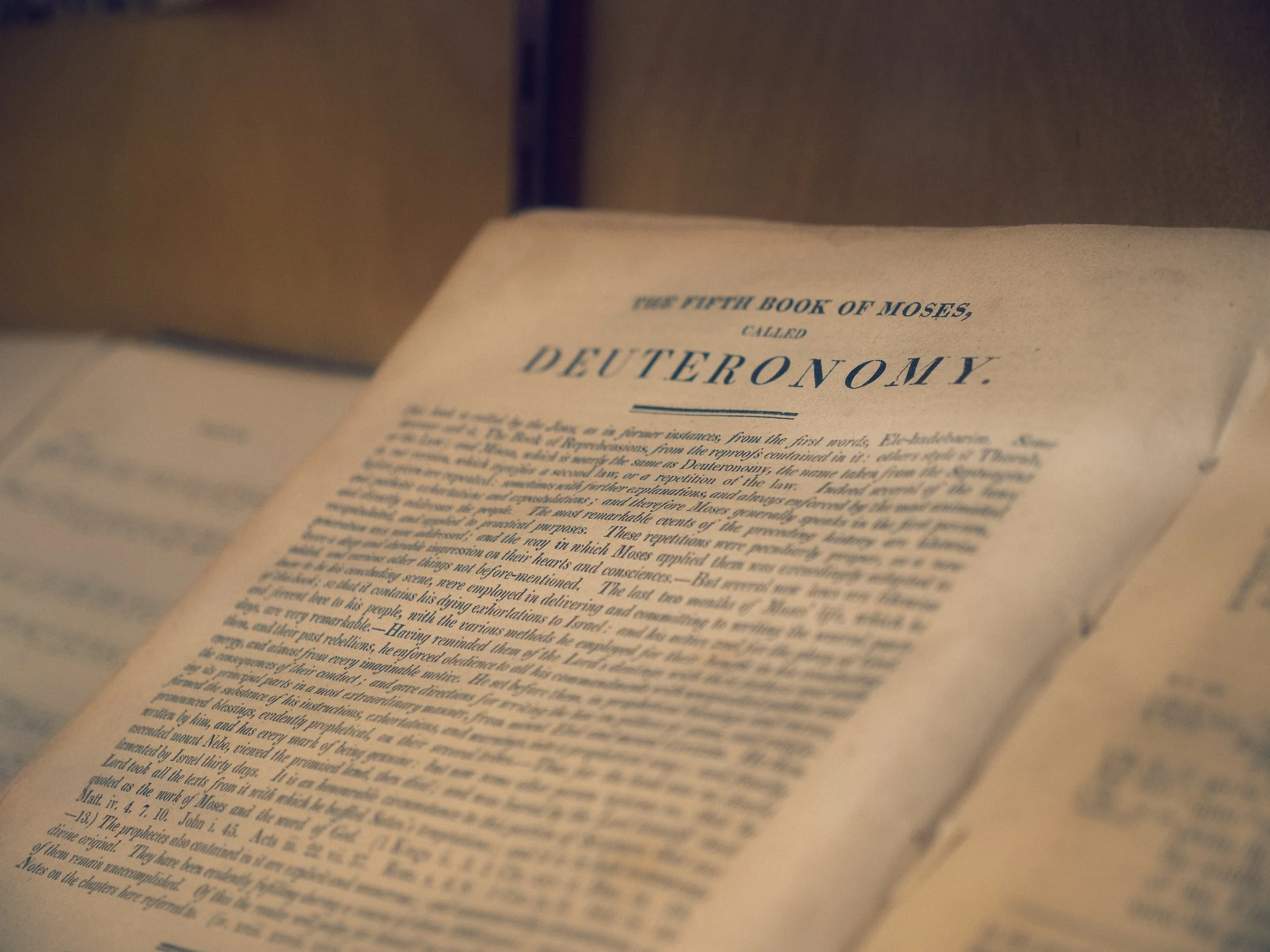 Deuteronomy Study and Potluck Dinner