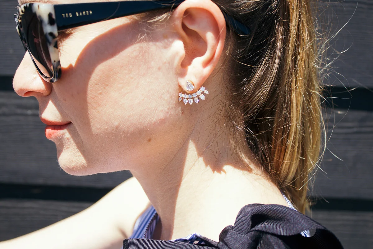 Stacked, stackedon.com, statement earrings, wanderlust+co earrings, ear cuff, earring cuff