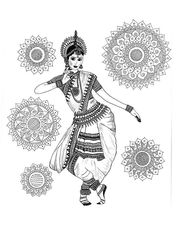 Odissi Dancer